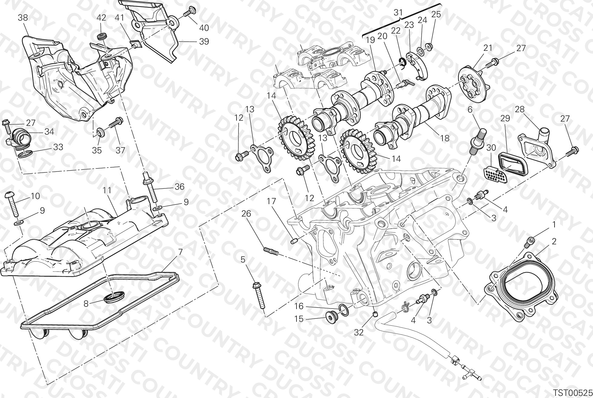 Vertical Cylinder Head - Timing