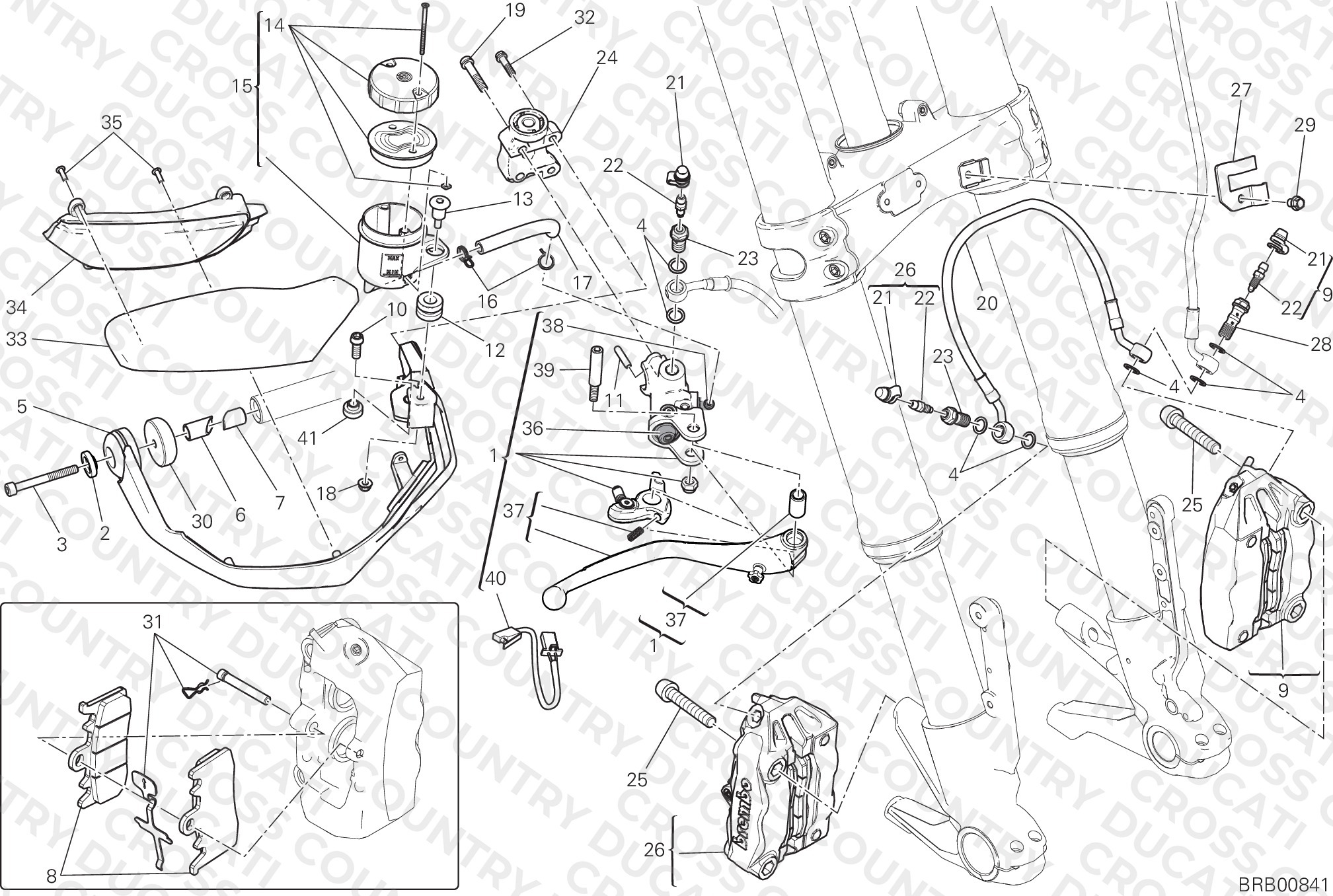 Front Brake System