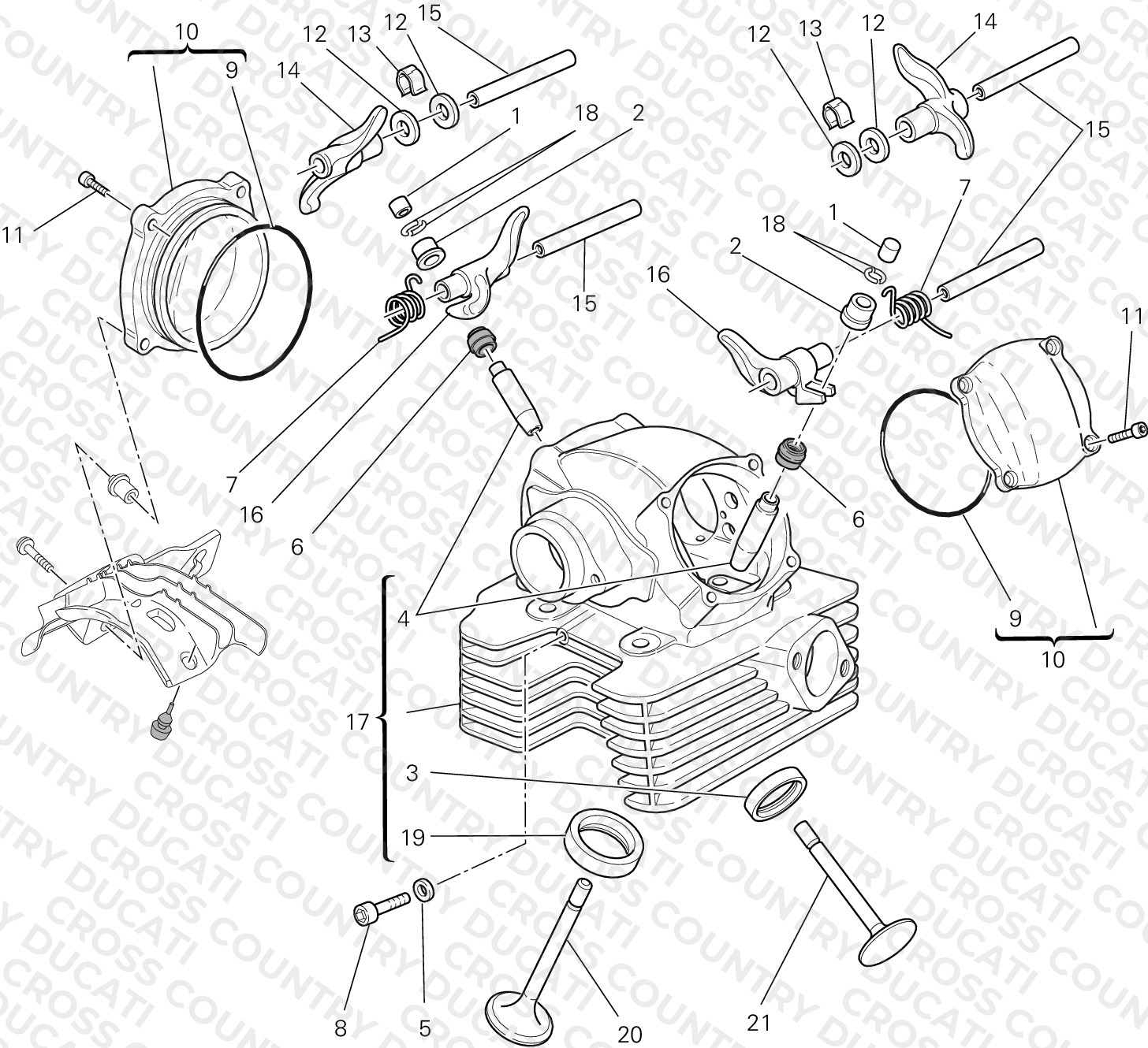 Vertical Cylinder Head
