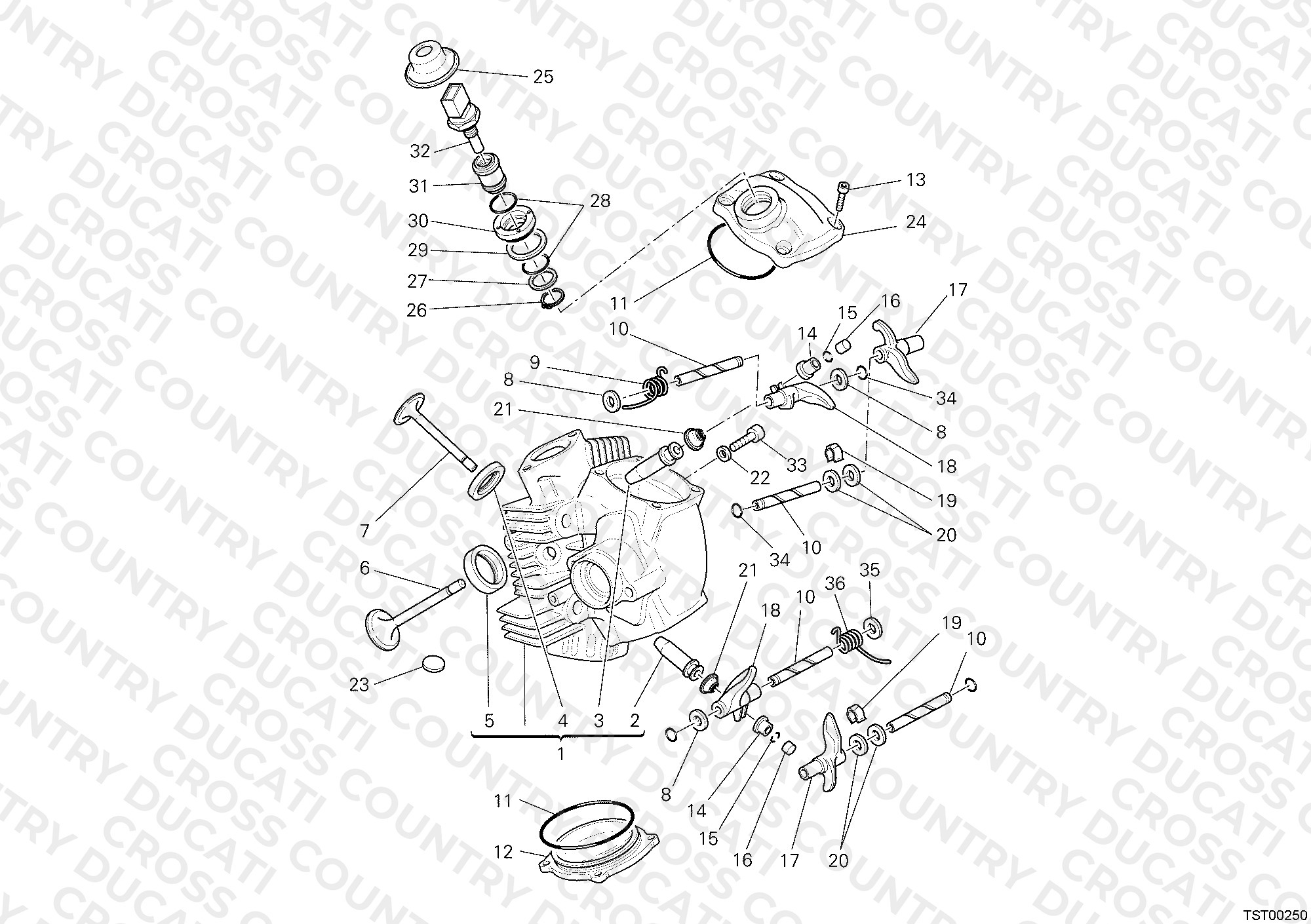 Horizontal Cylinder Head