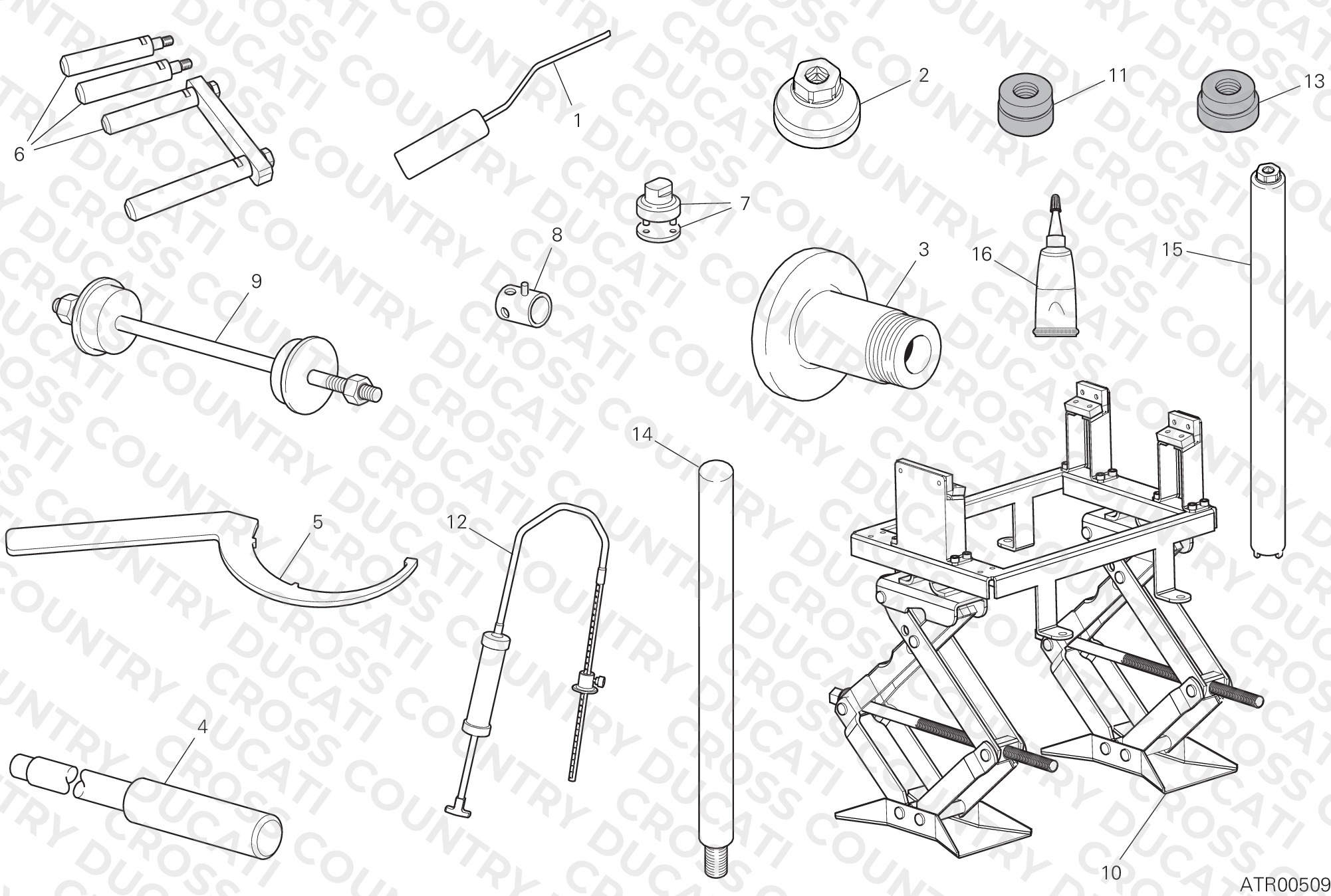 Workshop Service Tools (Frame)