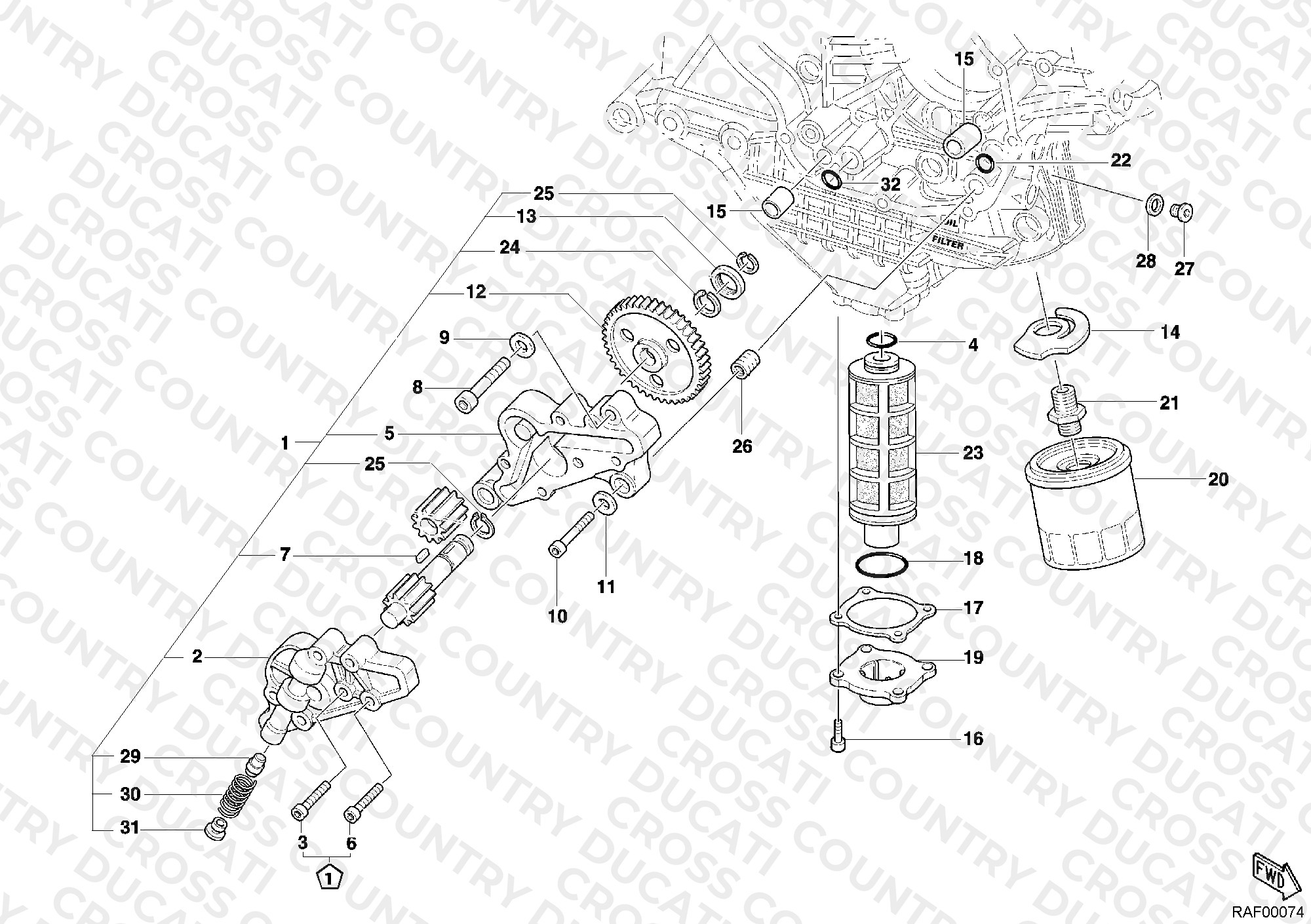 Oil Pump - Filter