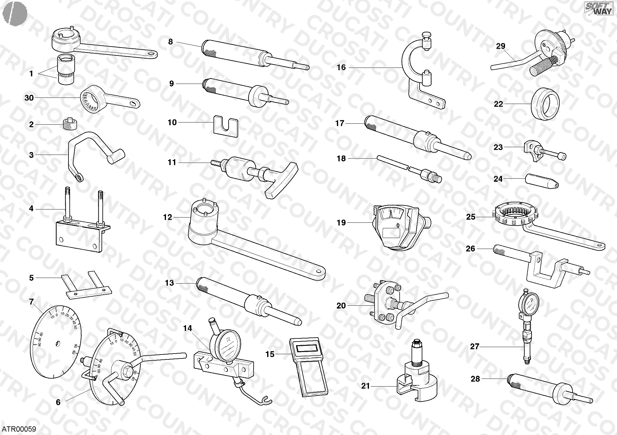 Workshop Service Tools, Engine