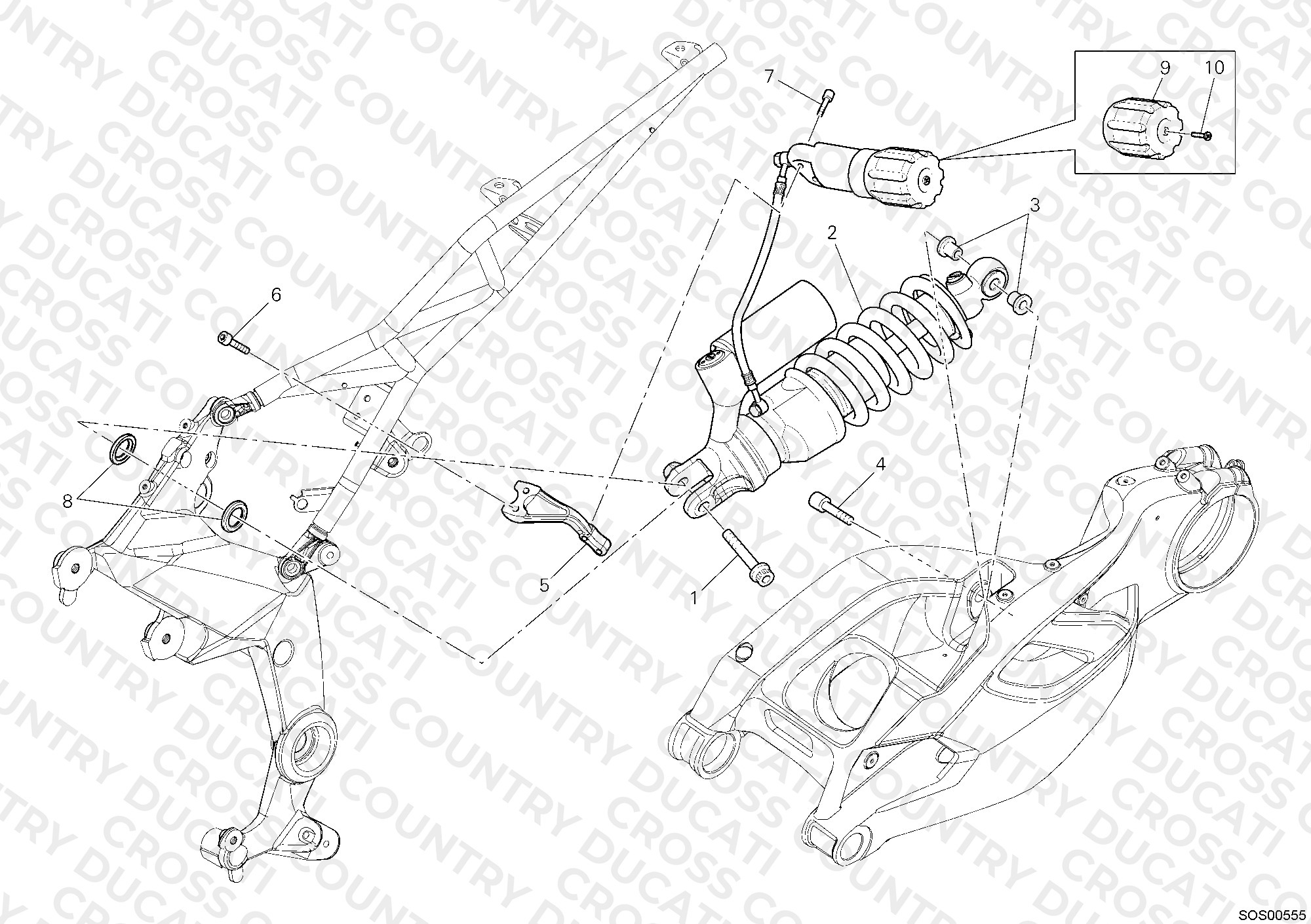 Rear Shock Absorber