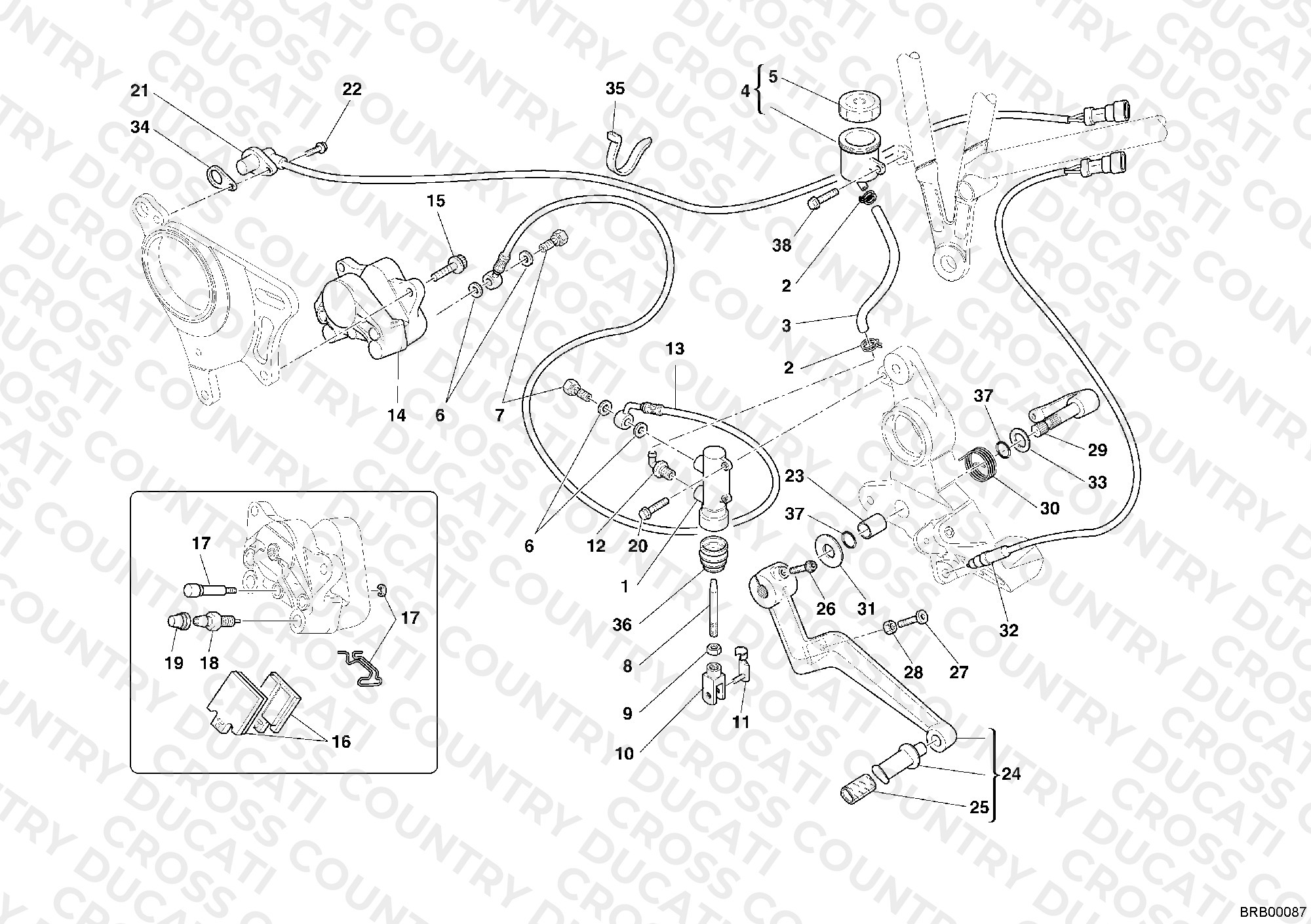 Rear Brake System