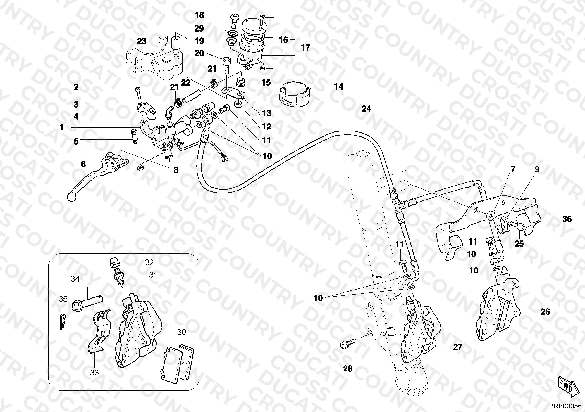 Front Brake System
