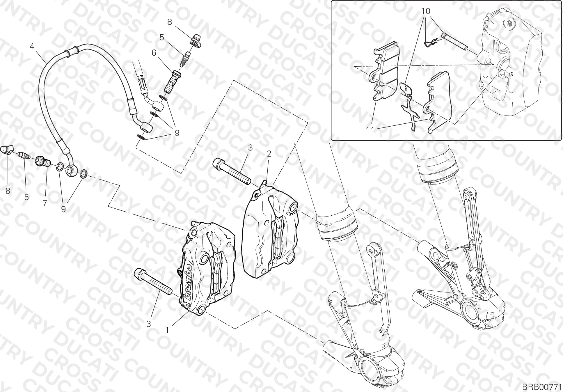 Front Brake System