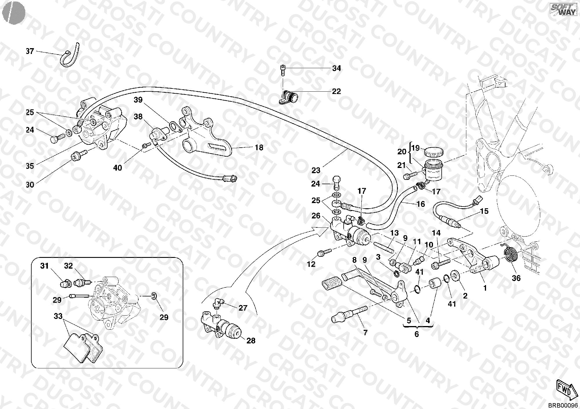Rear Brake System