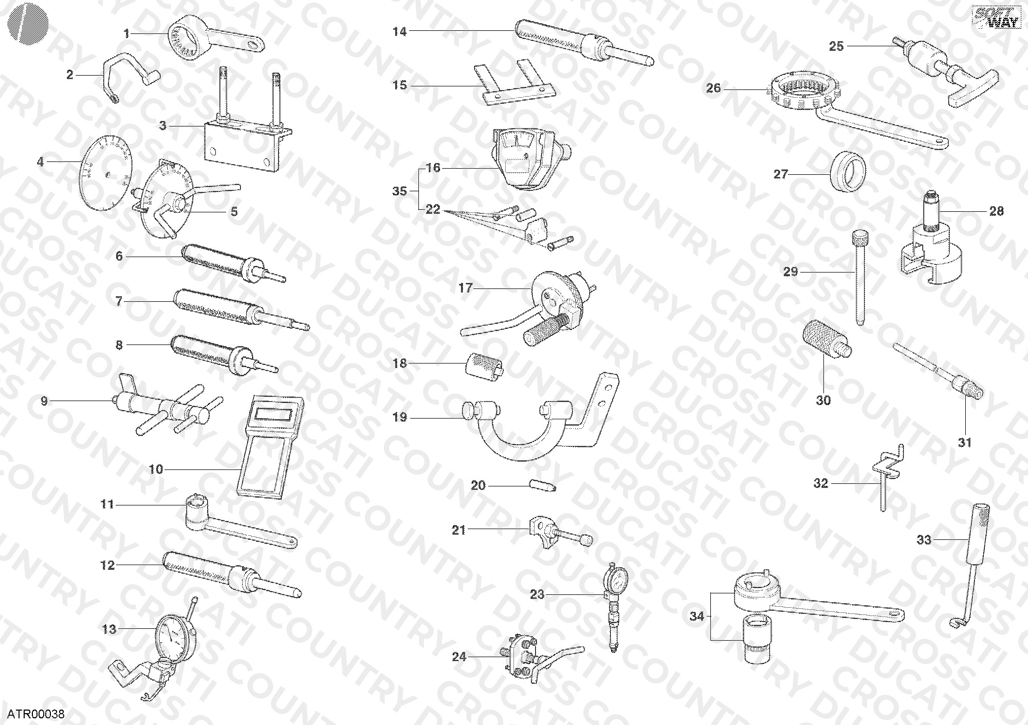 Workshop Service Tools, Engine