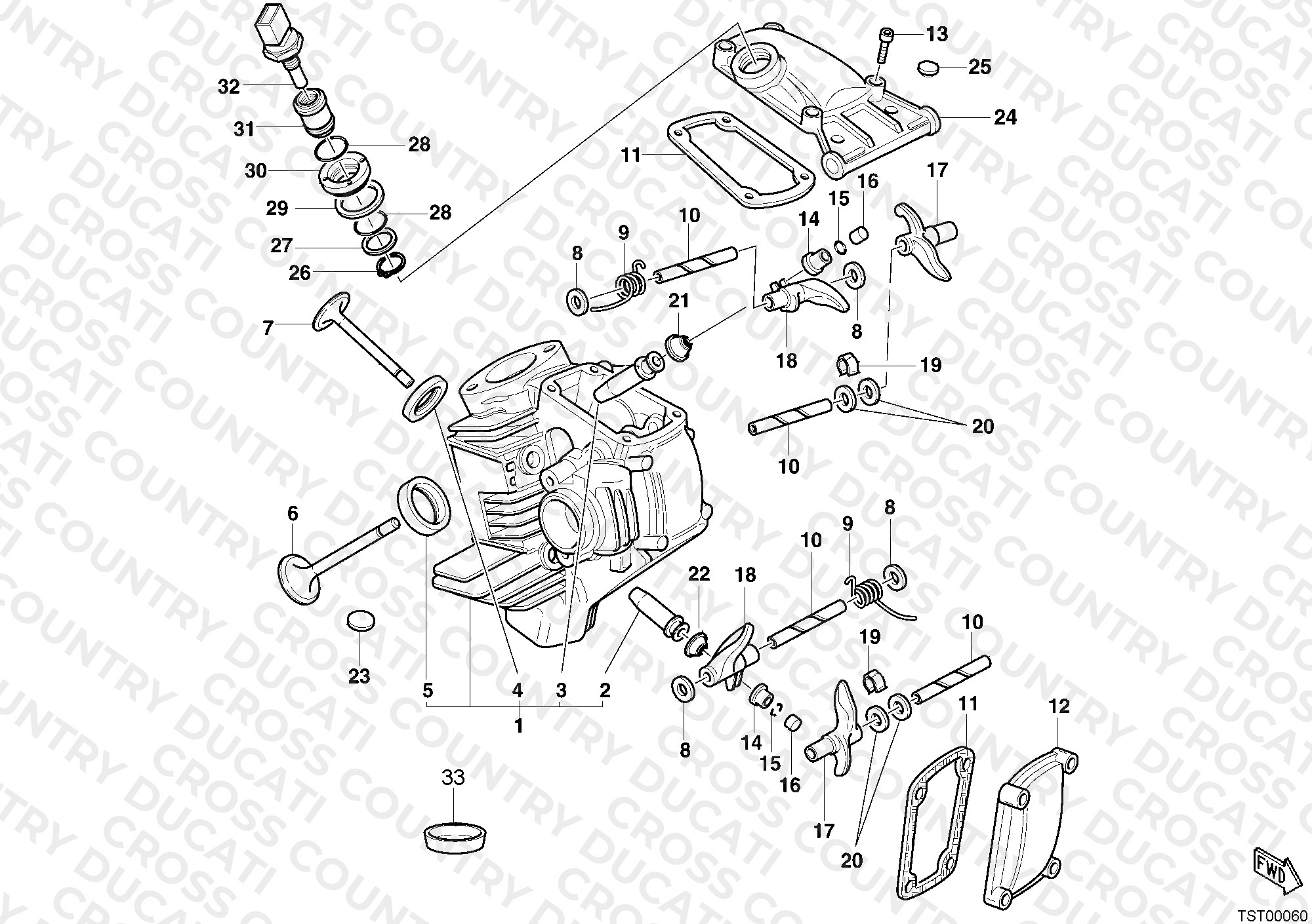 Horizontal Cylinder Head