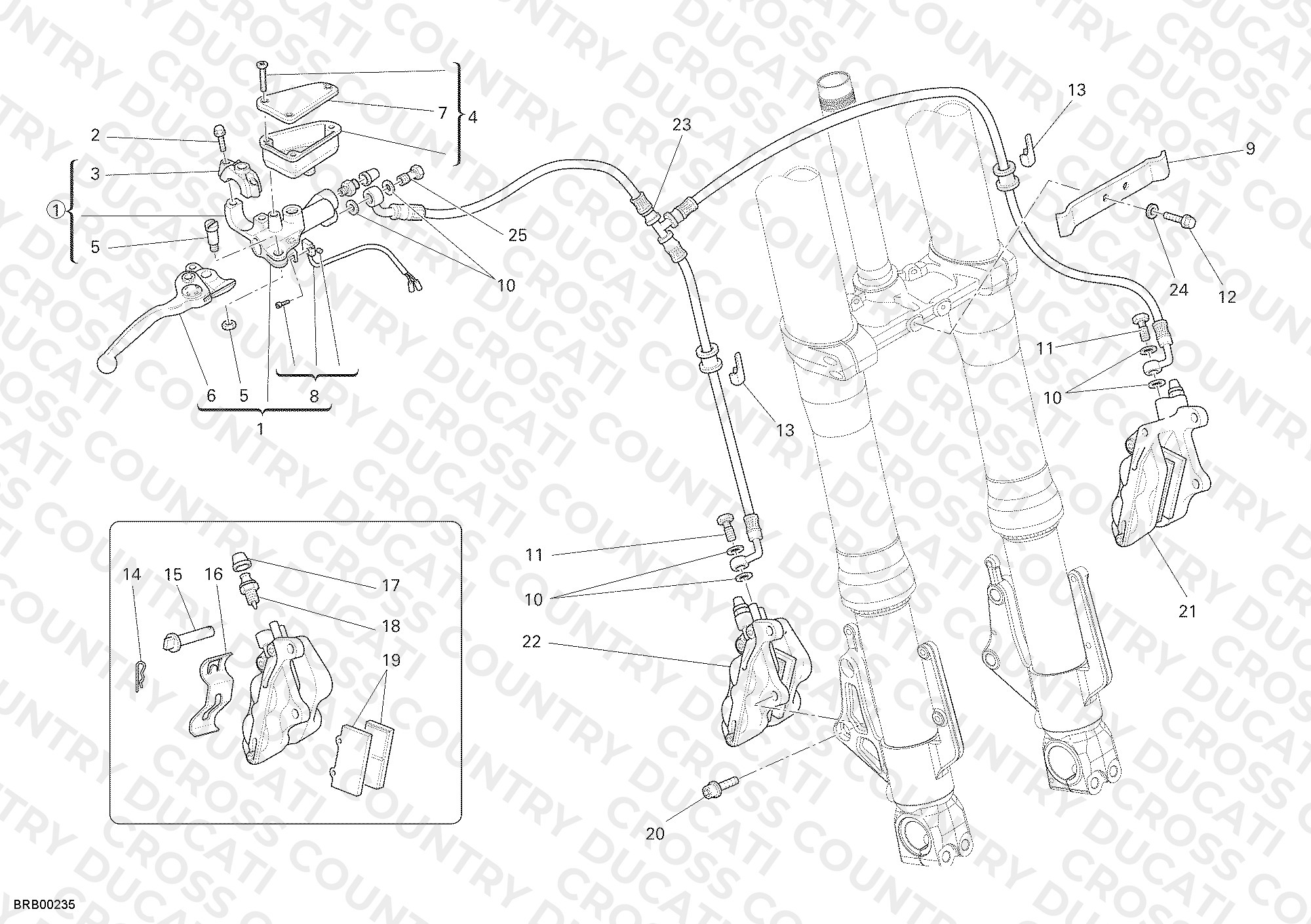 Front Brake System