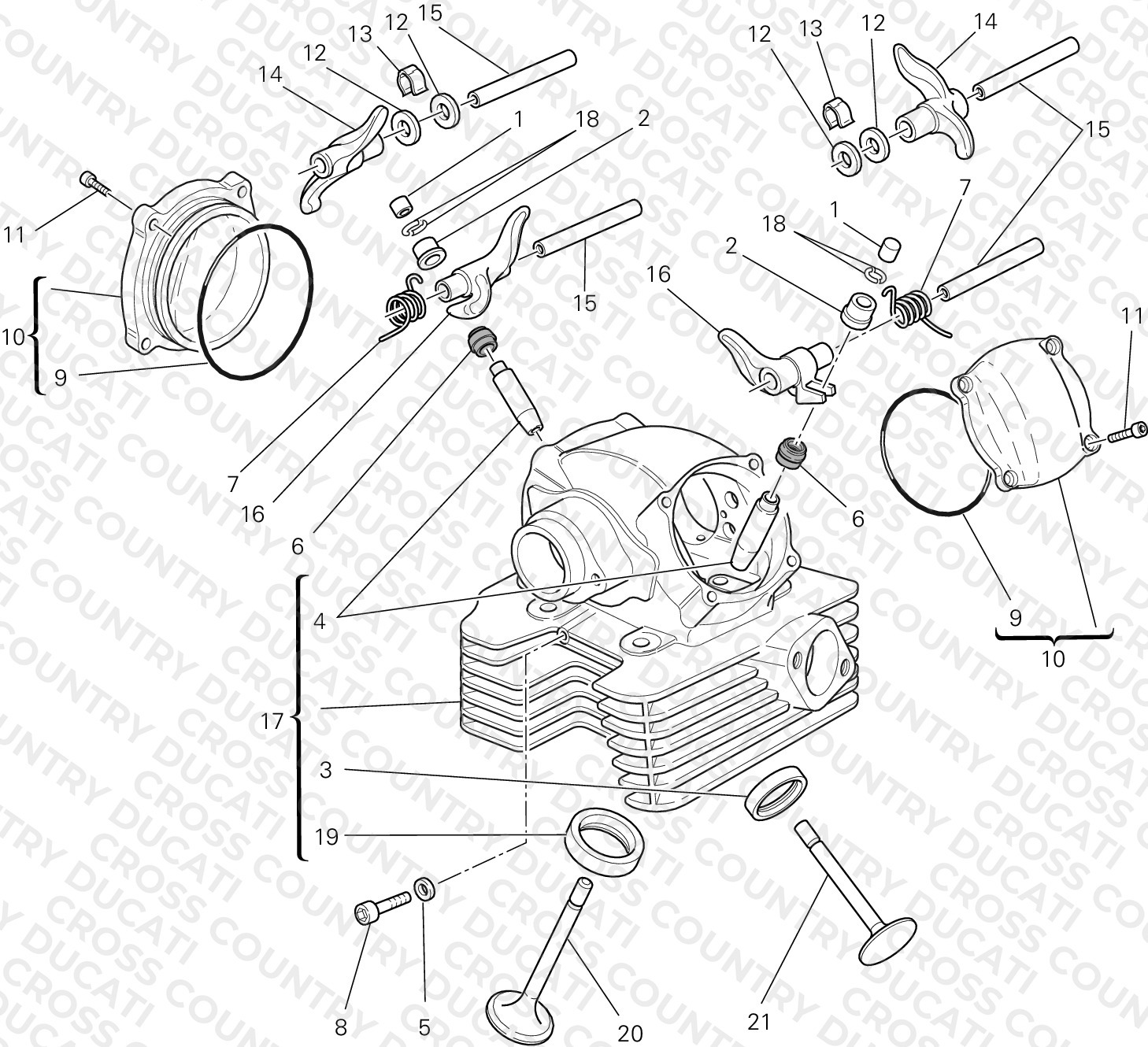Vertical Cylinder Head