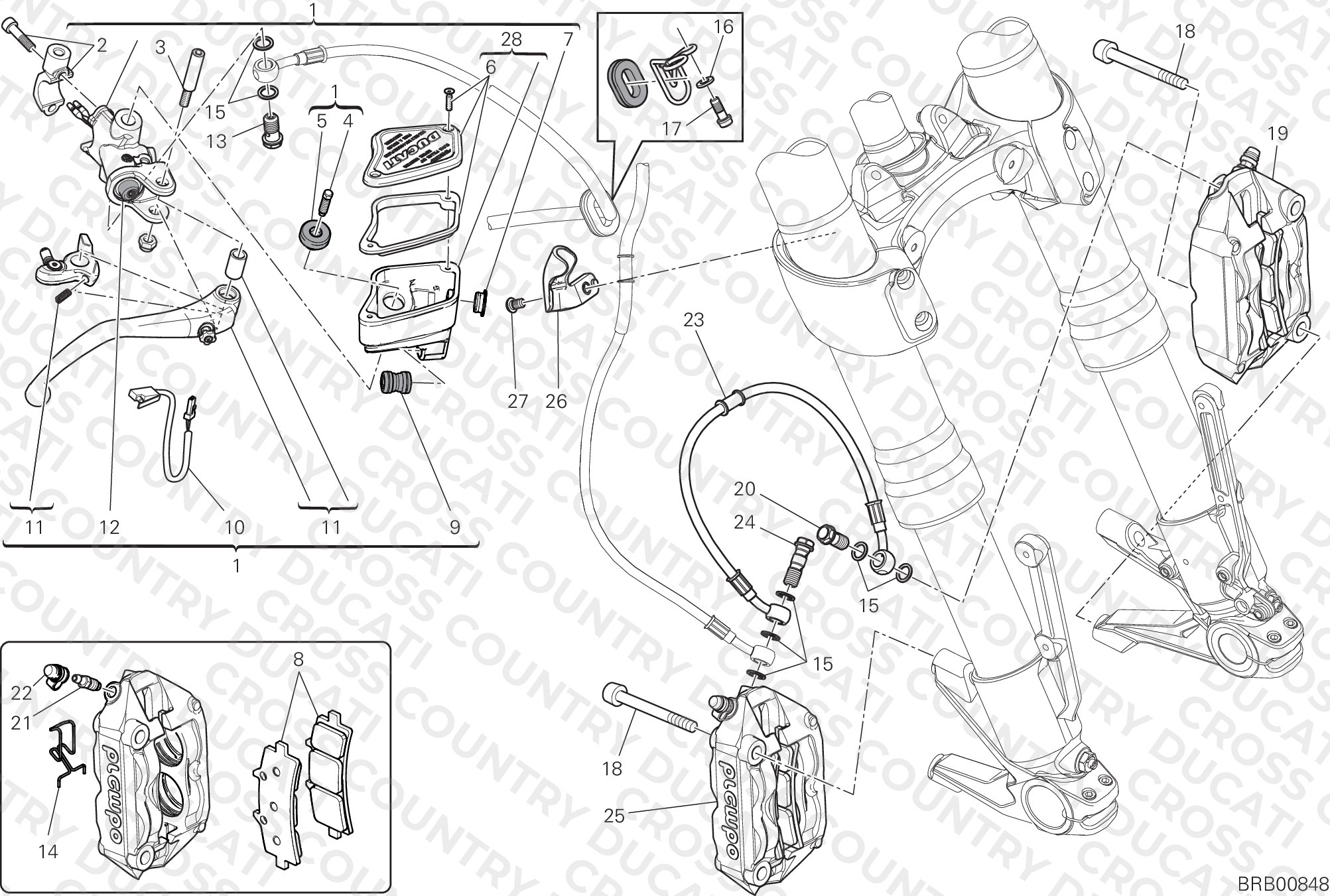 Front Brake System