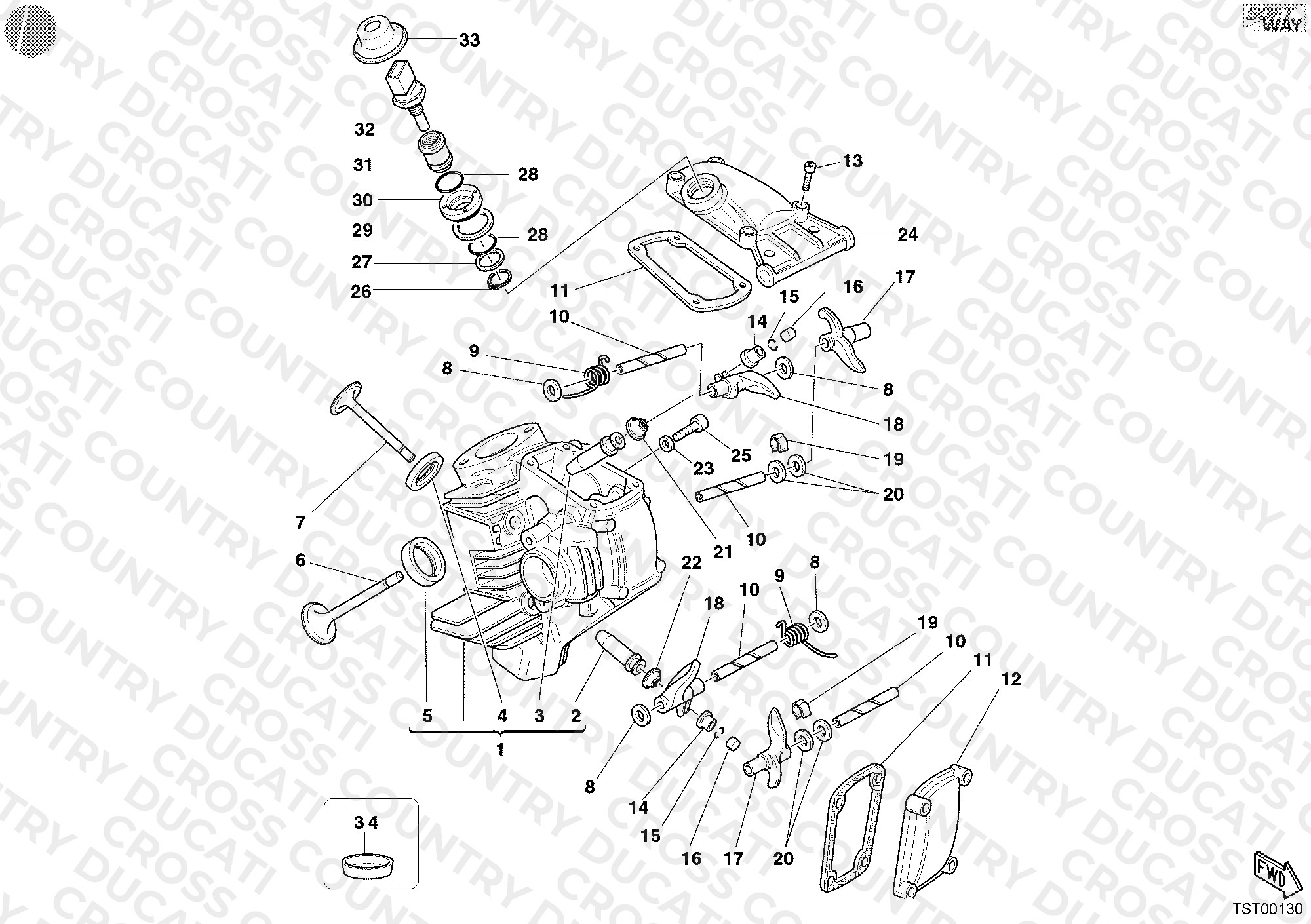 Horizontal Cylinder Head