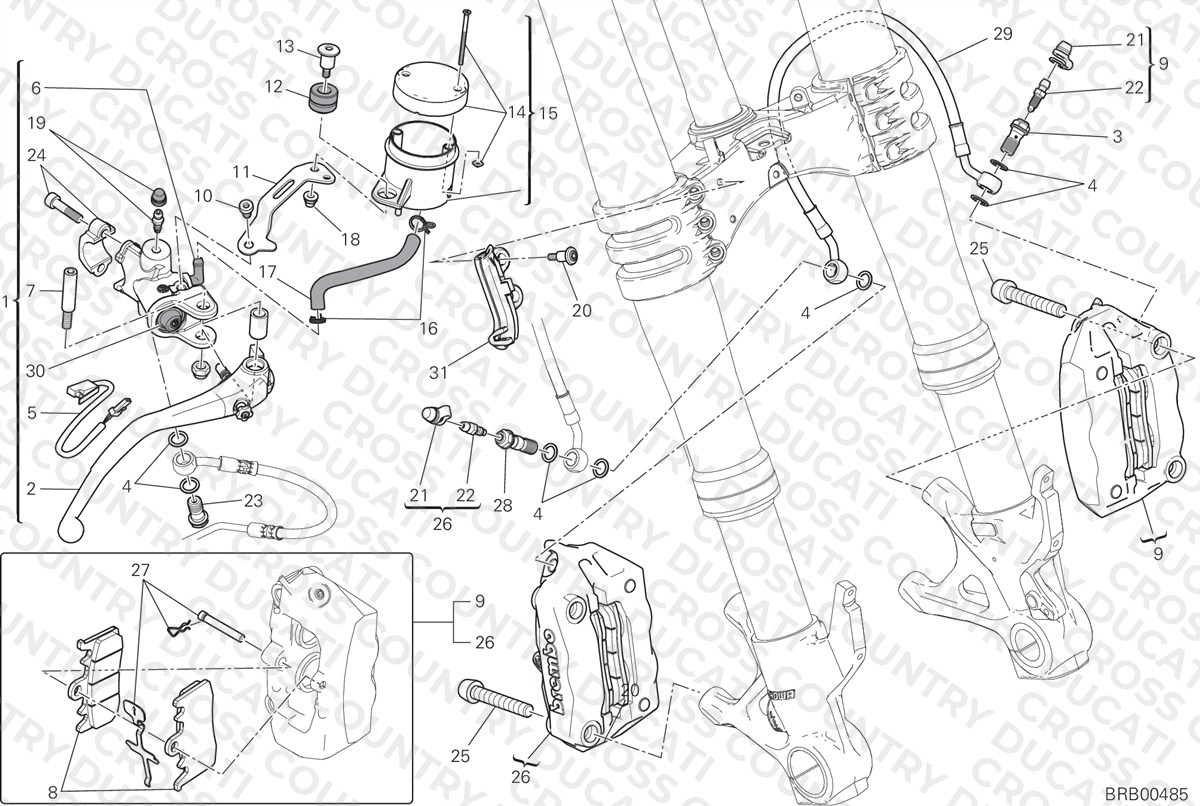 Front Brake System