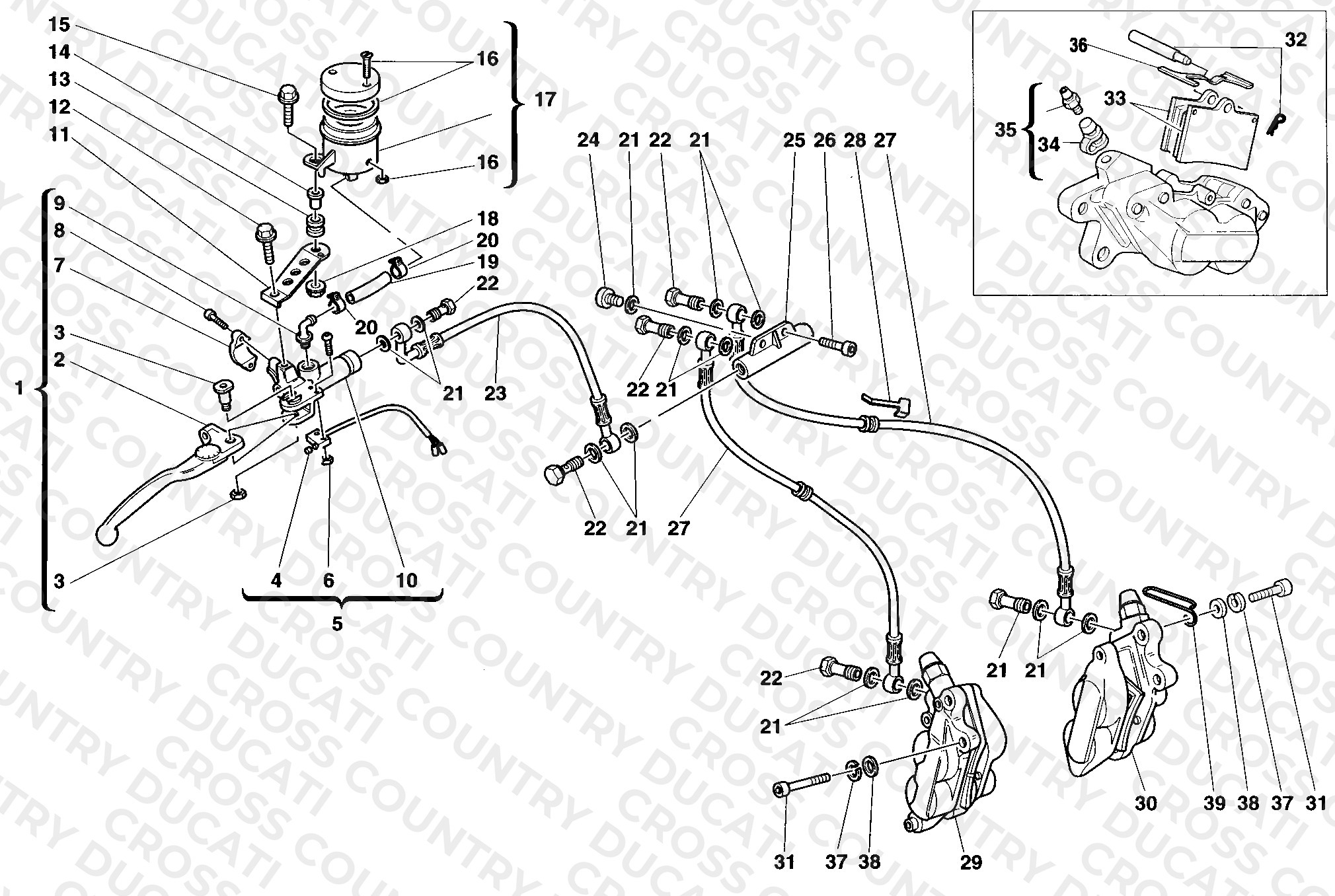 Front Brake System