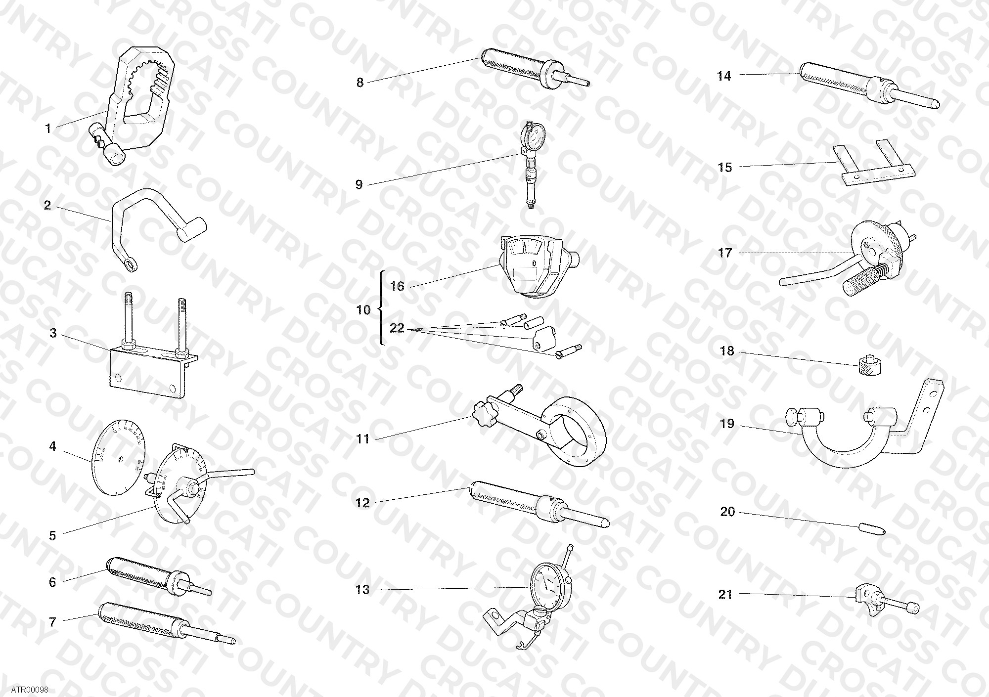 Workshop Service Tools, Engine
