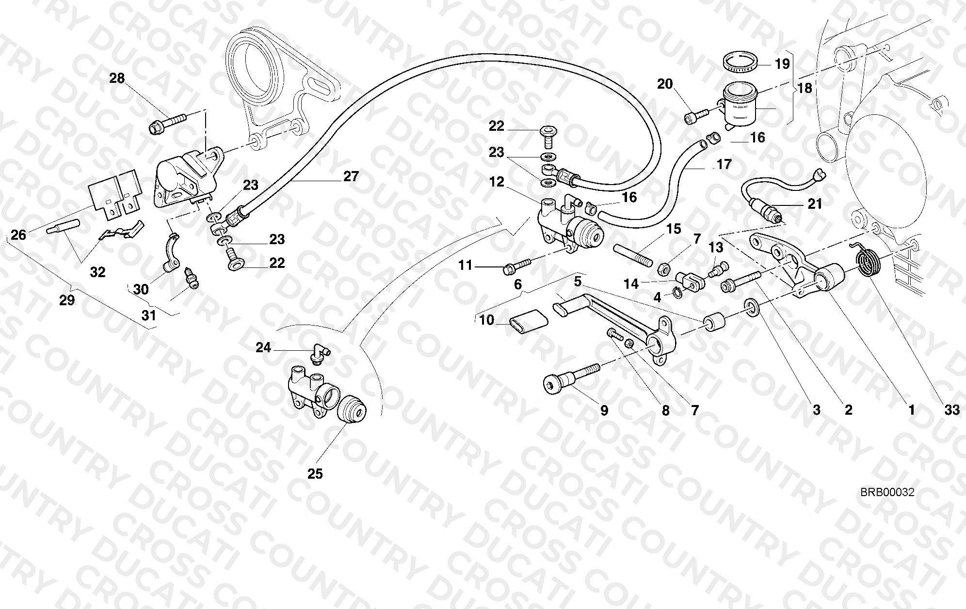 Rear Brake System