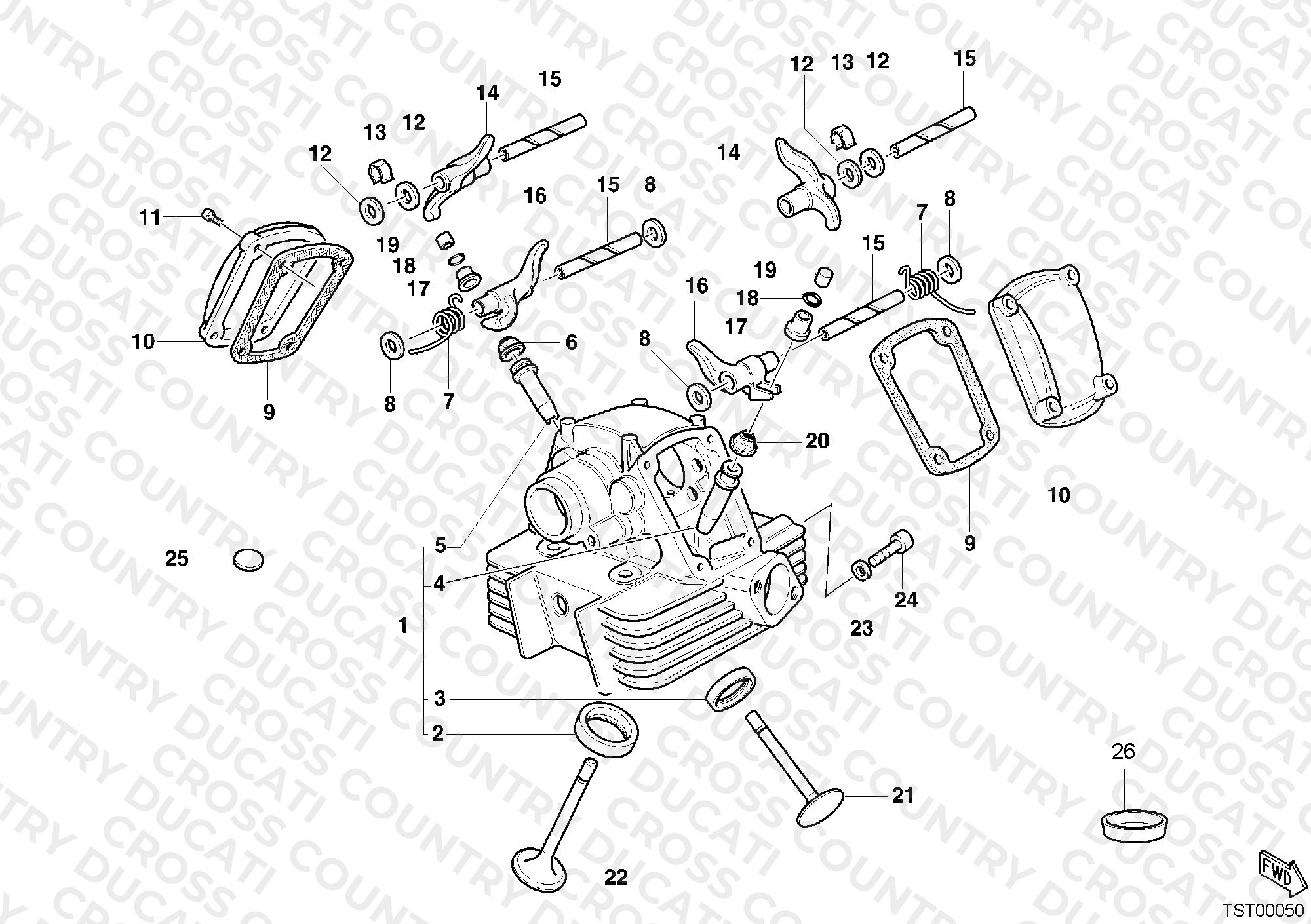 Vertical Cylinder Head