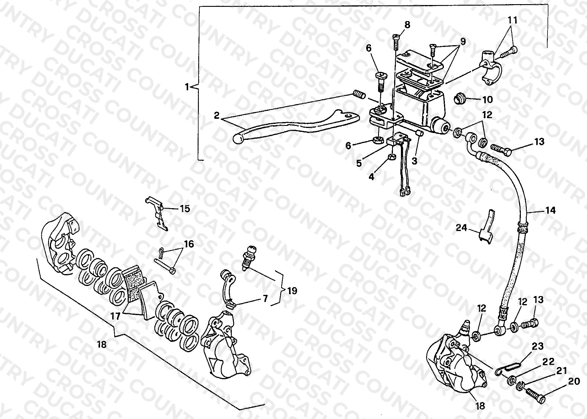 Front Brake System