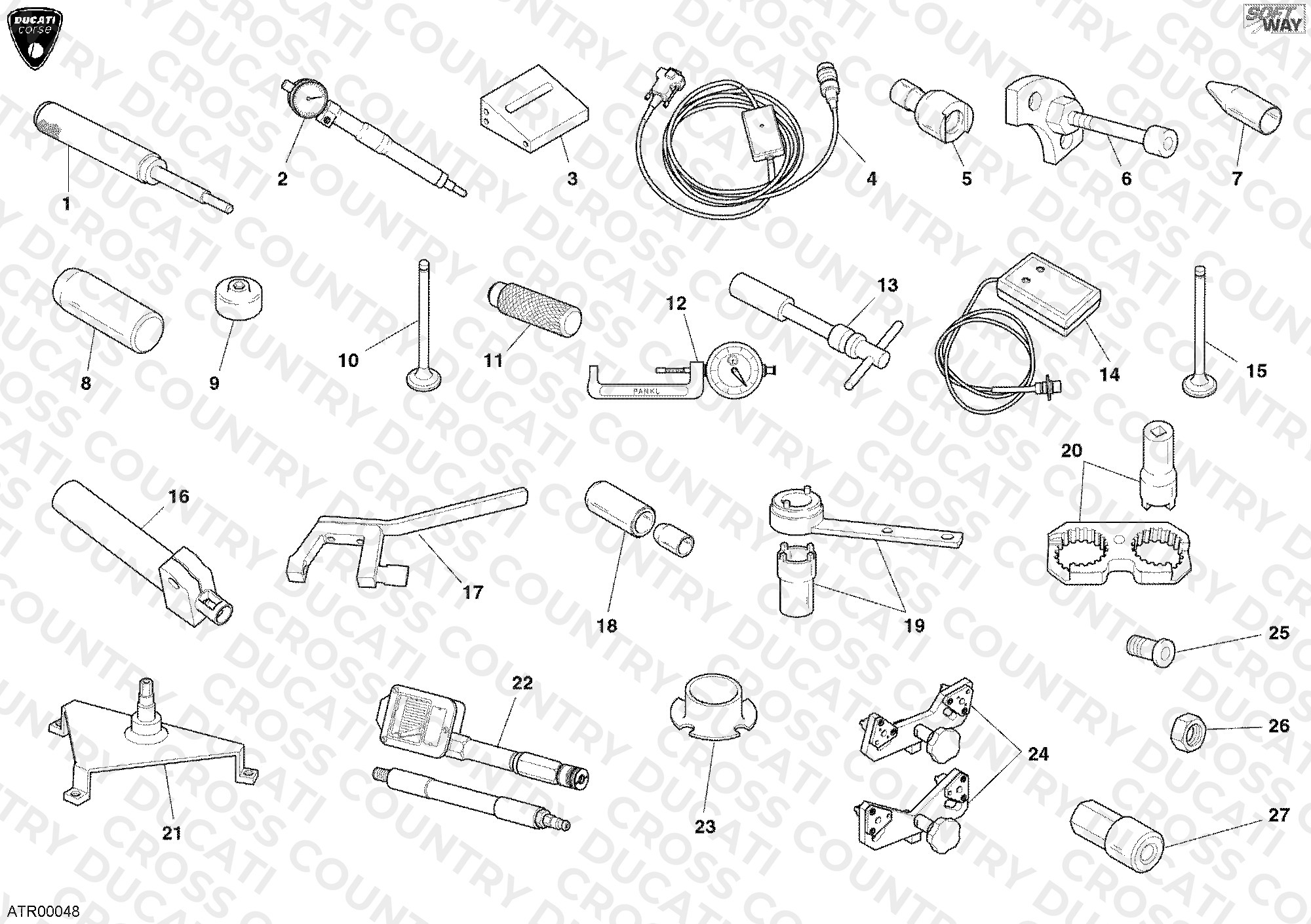 Workshop Service Tools, Engine Ii