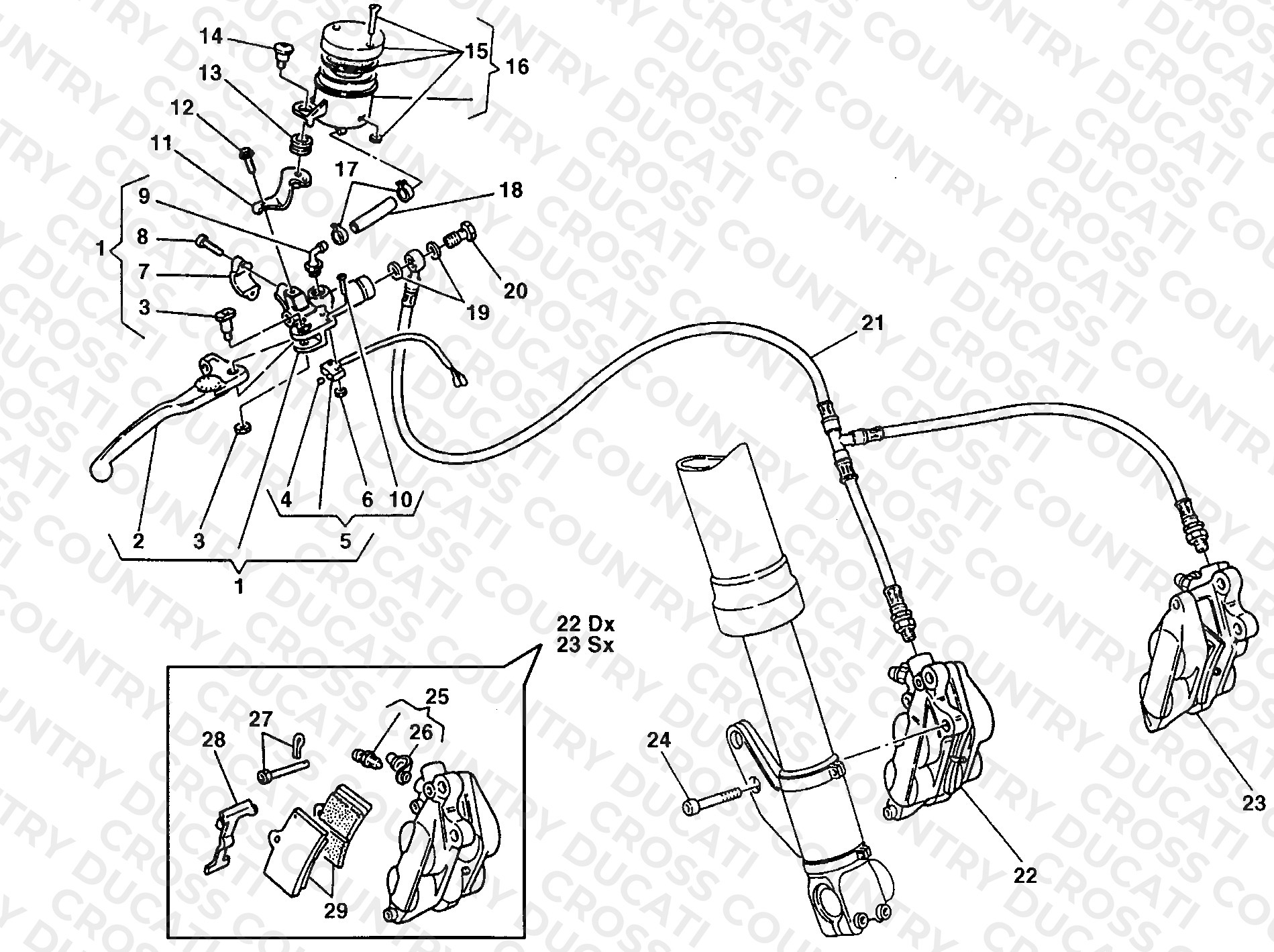 Front Brake System