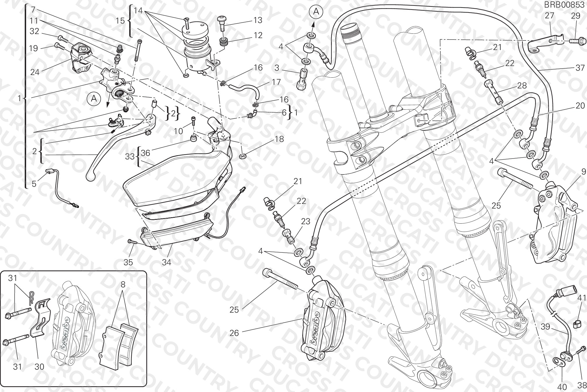 Front Brake System