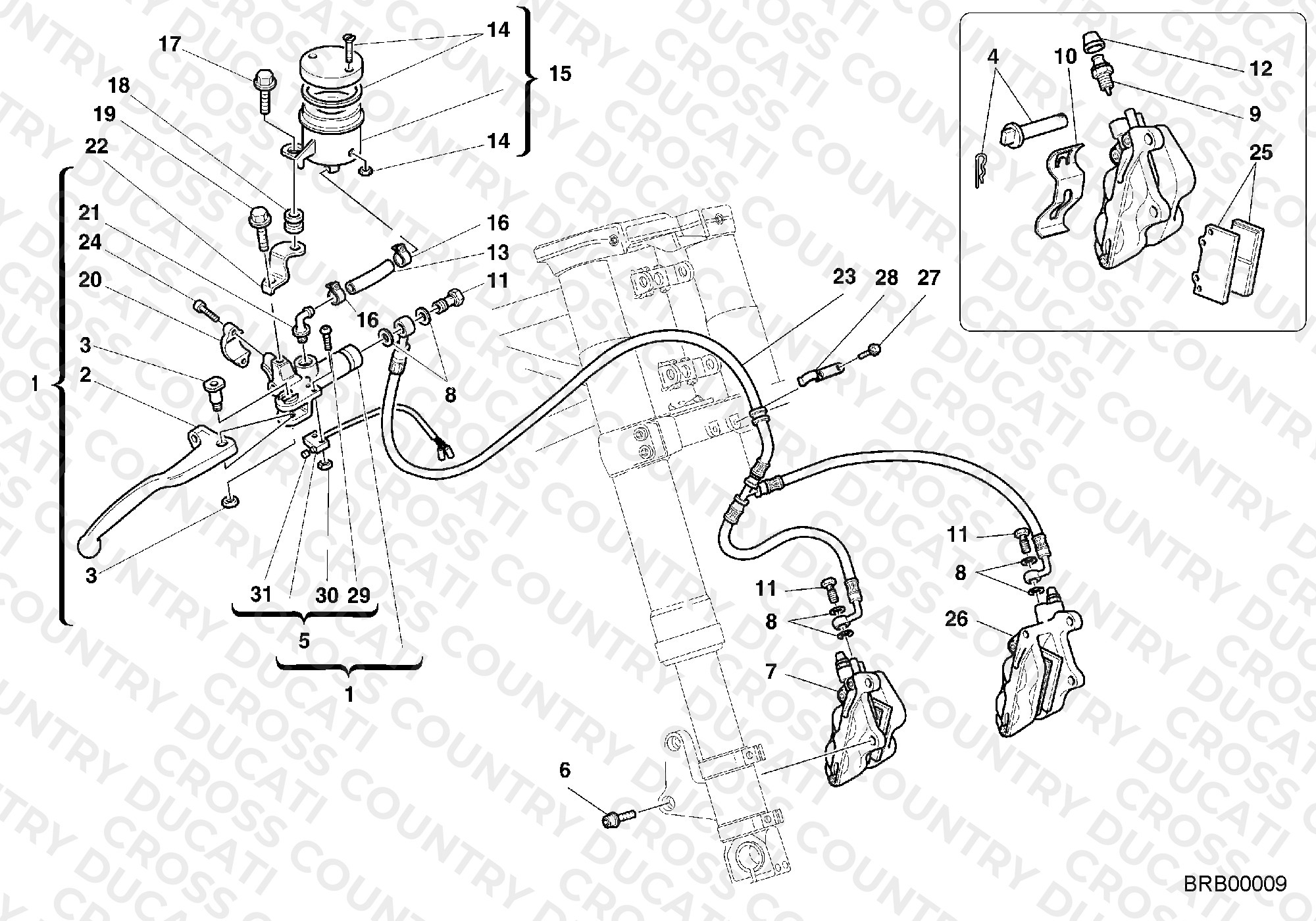 Front Brake System