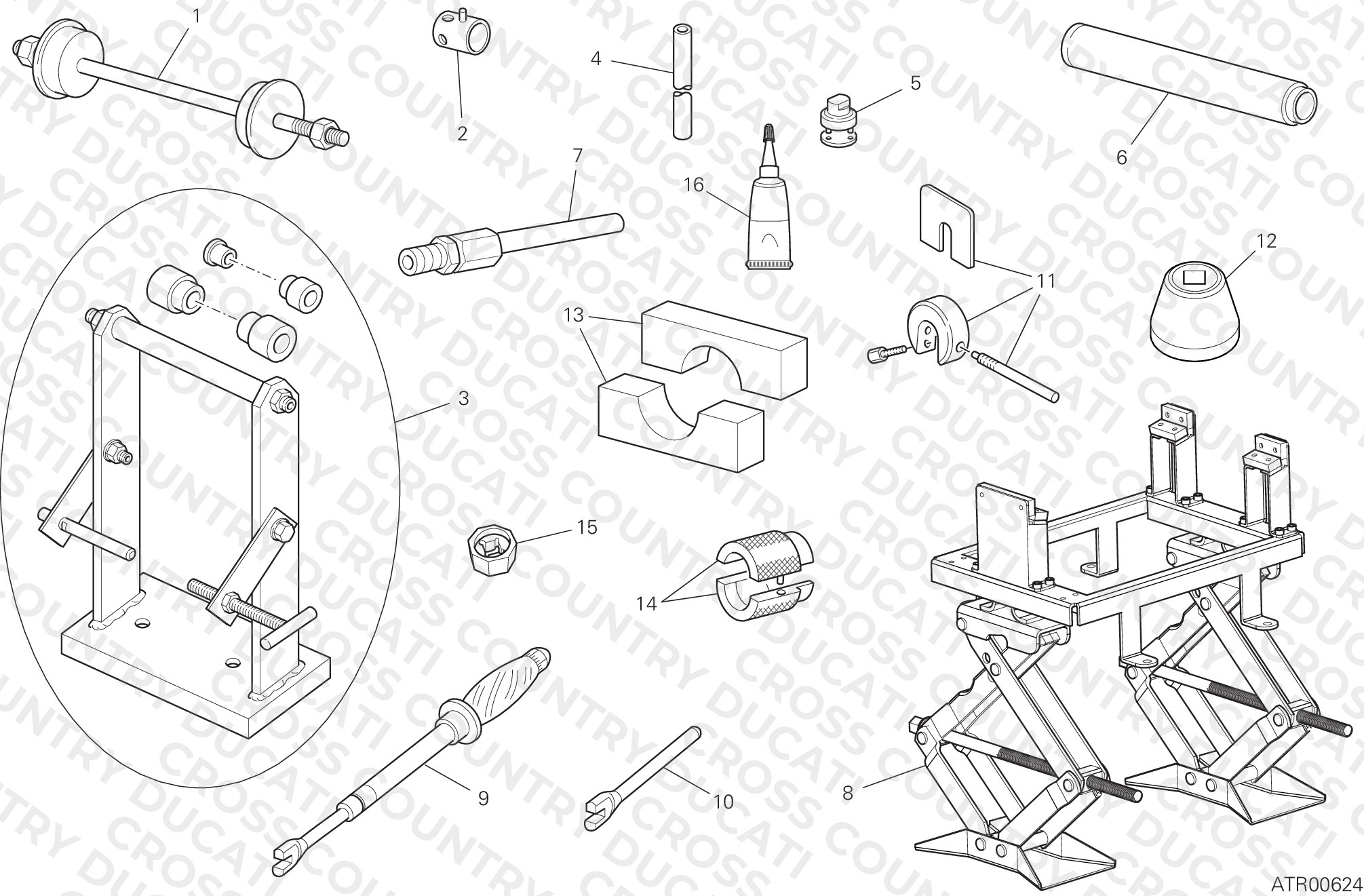 Workshop Service Tools (Frame)