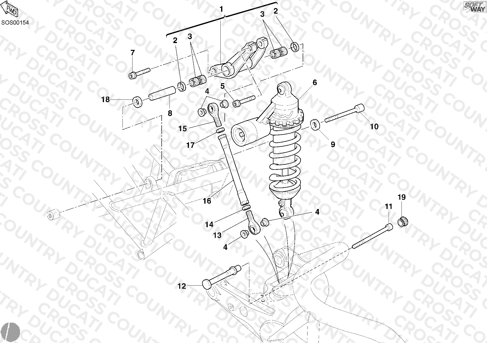 Rear Shock Absorber