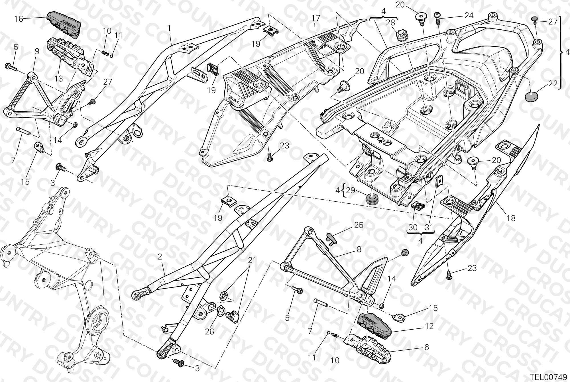 Rear Frame Comp.