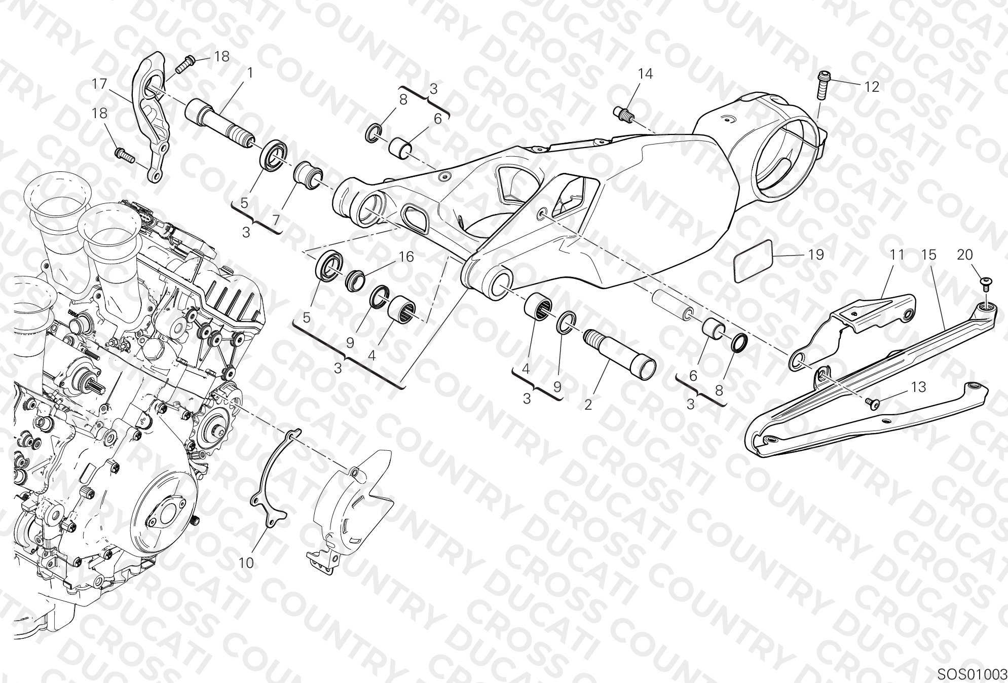 Rear Swinging Arm
