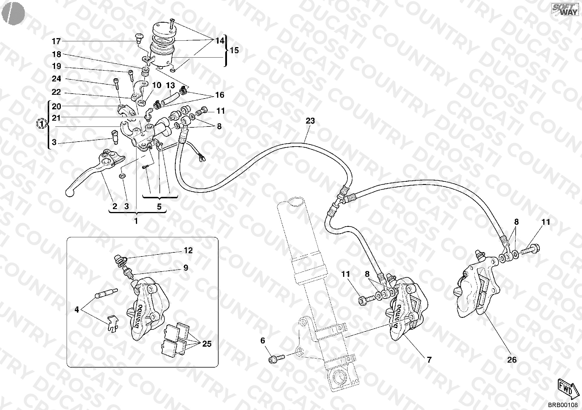 Front Brake System