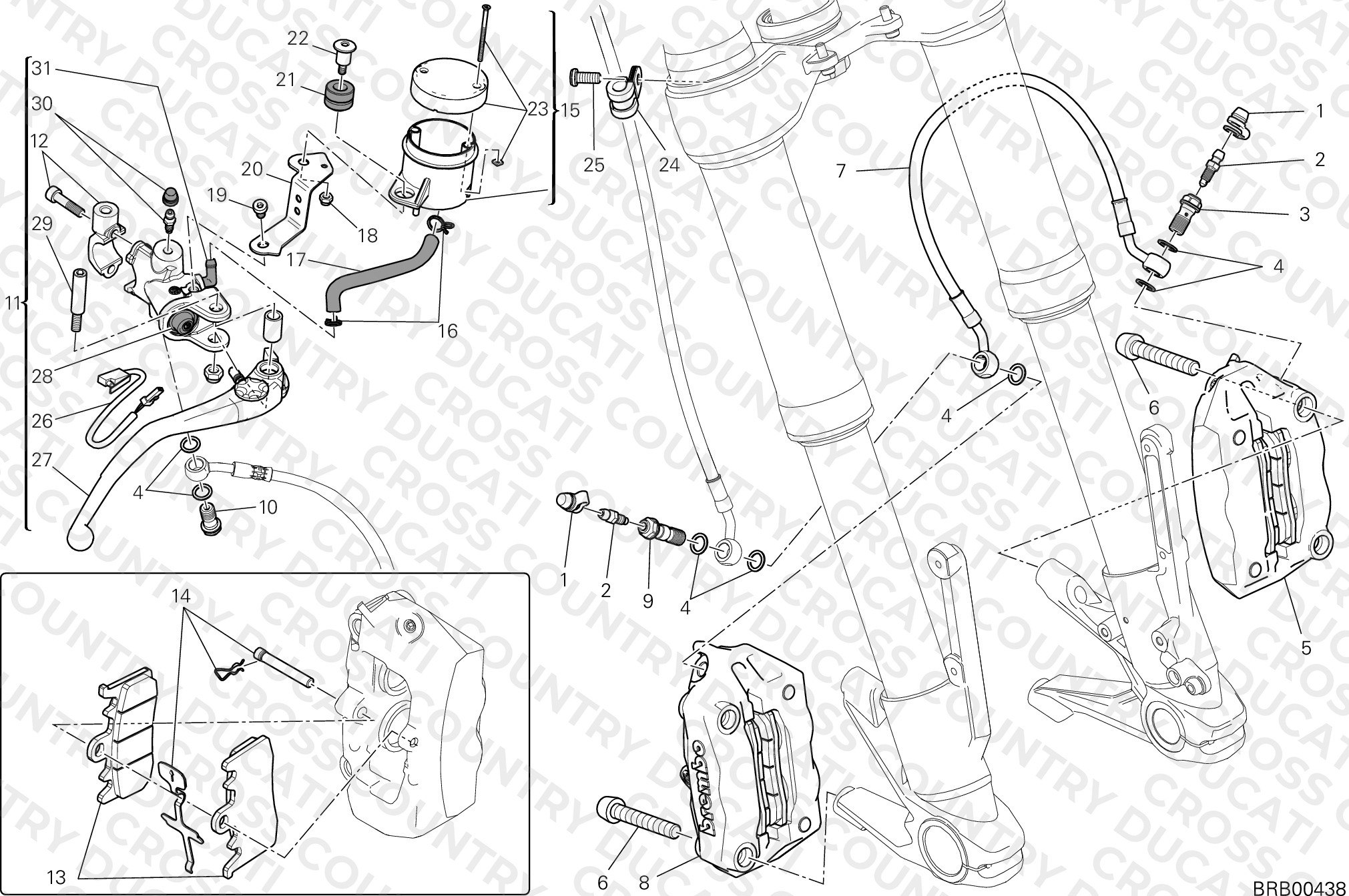 Front Brake System