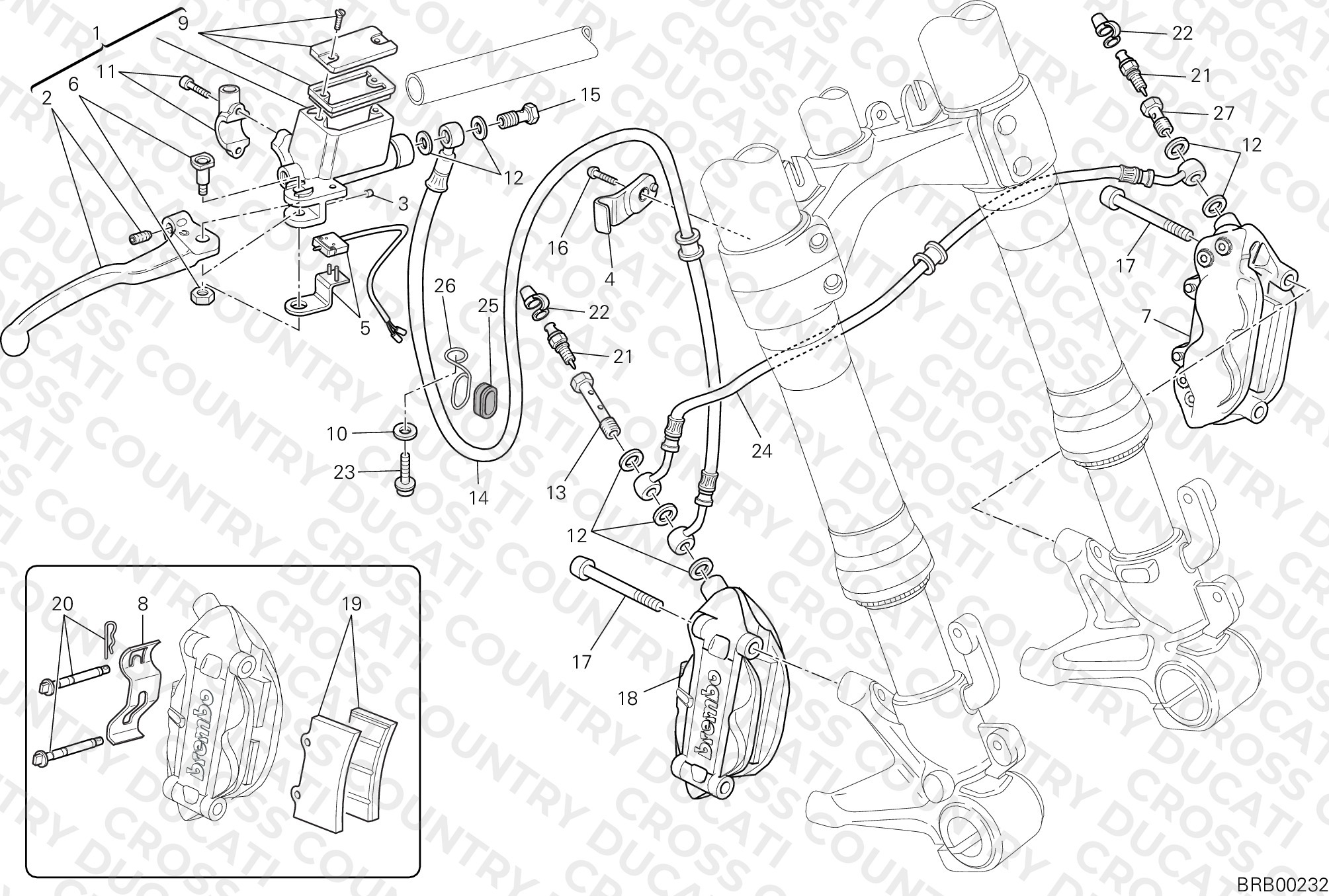 Front Brake System