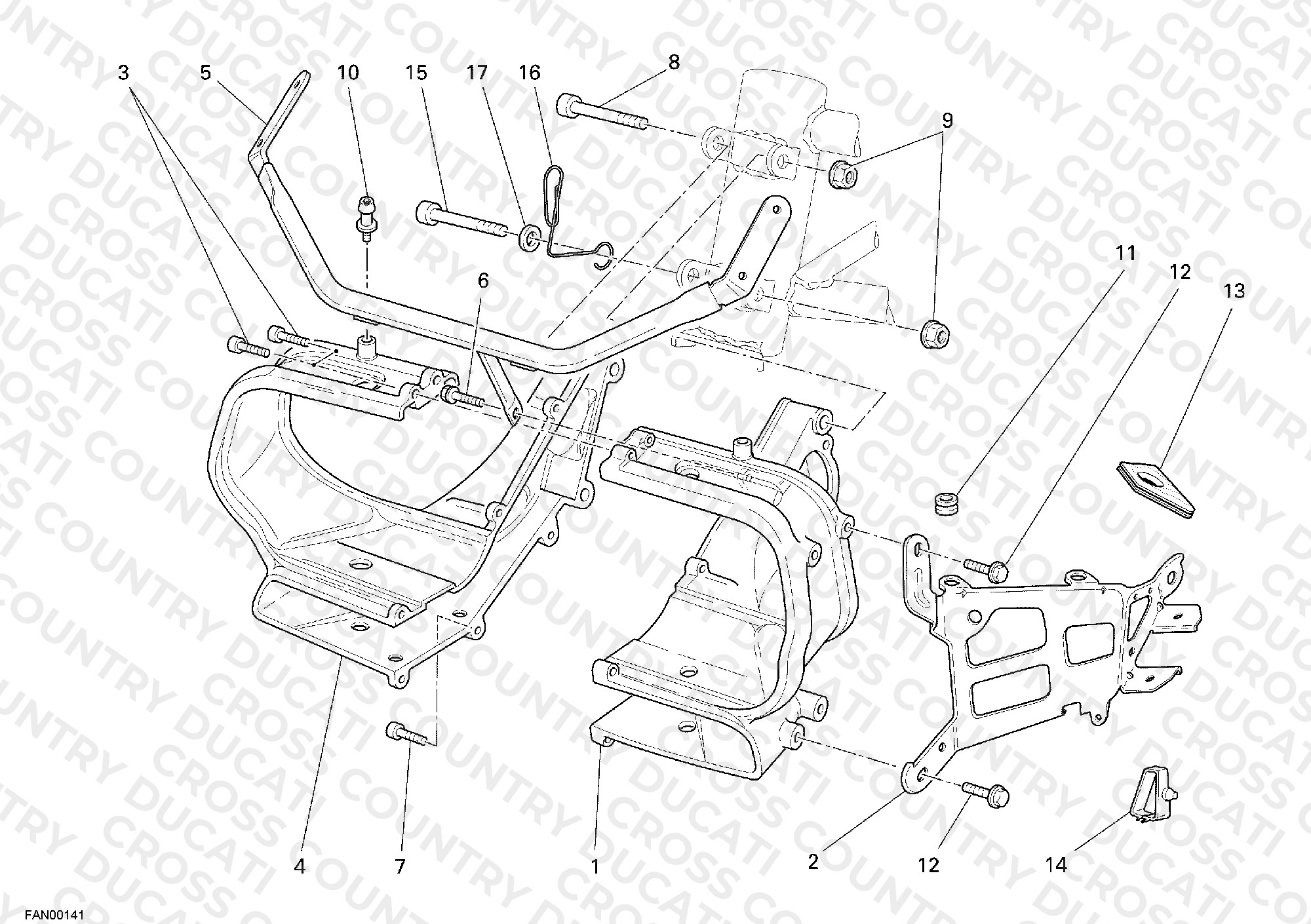 Bracket, Headlight