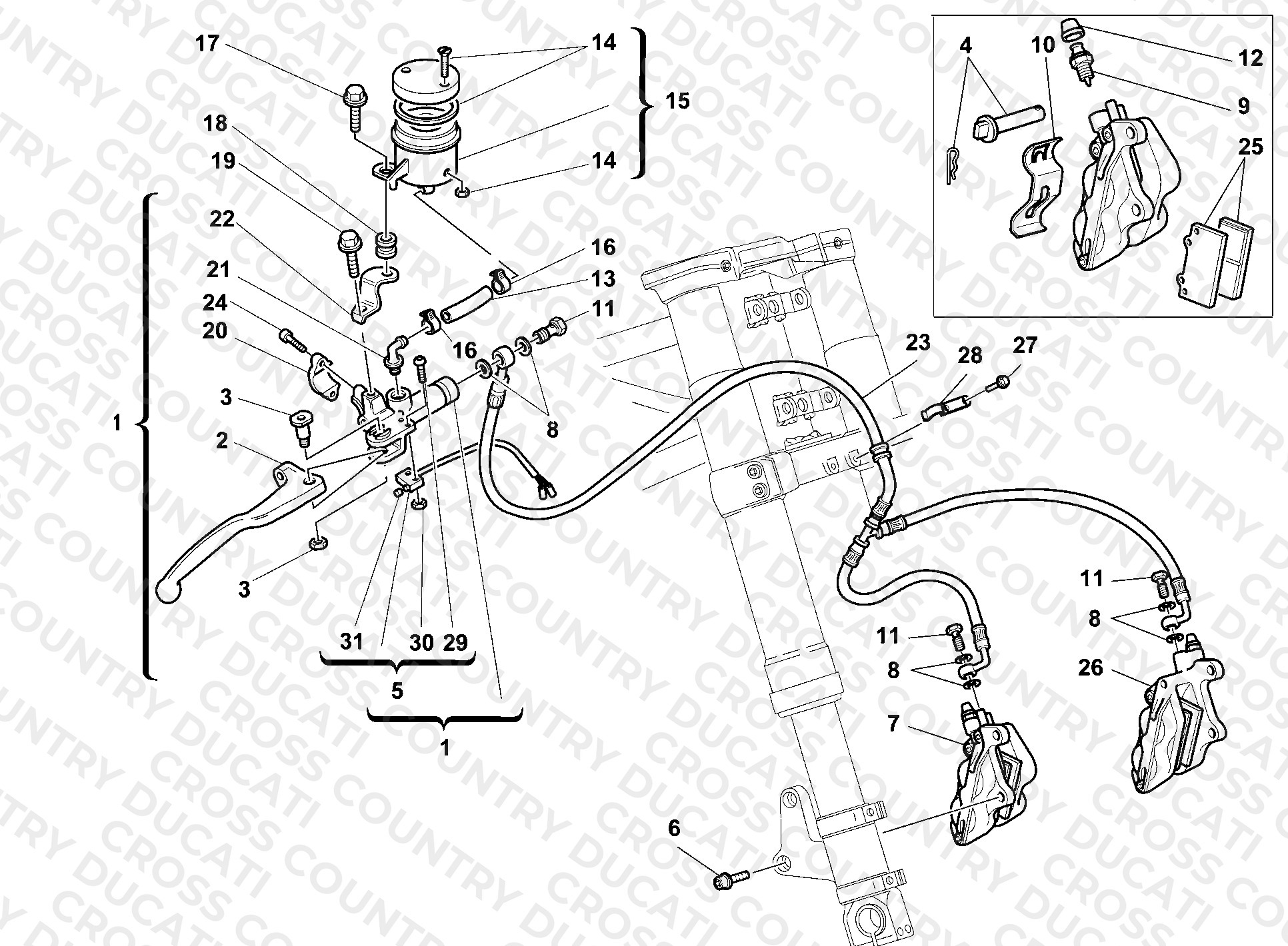 Front Brake System
