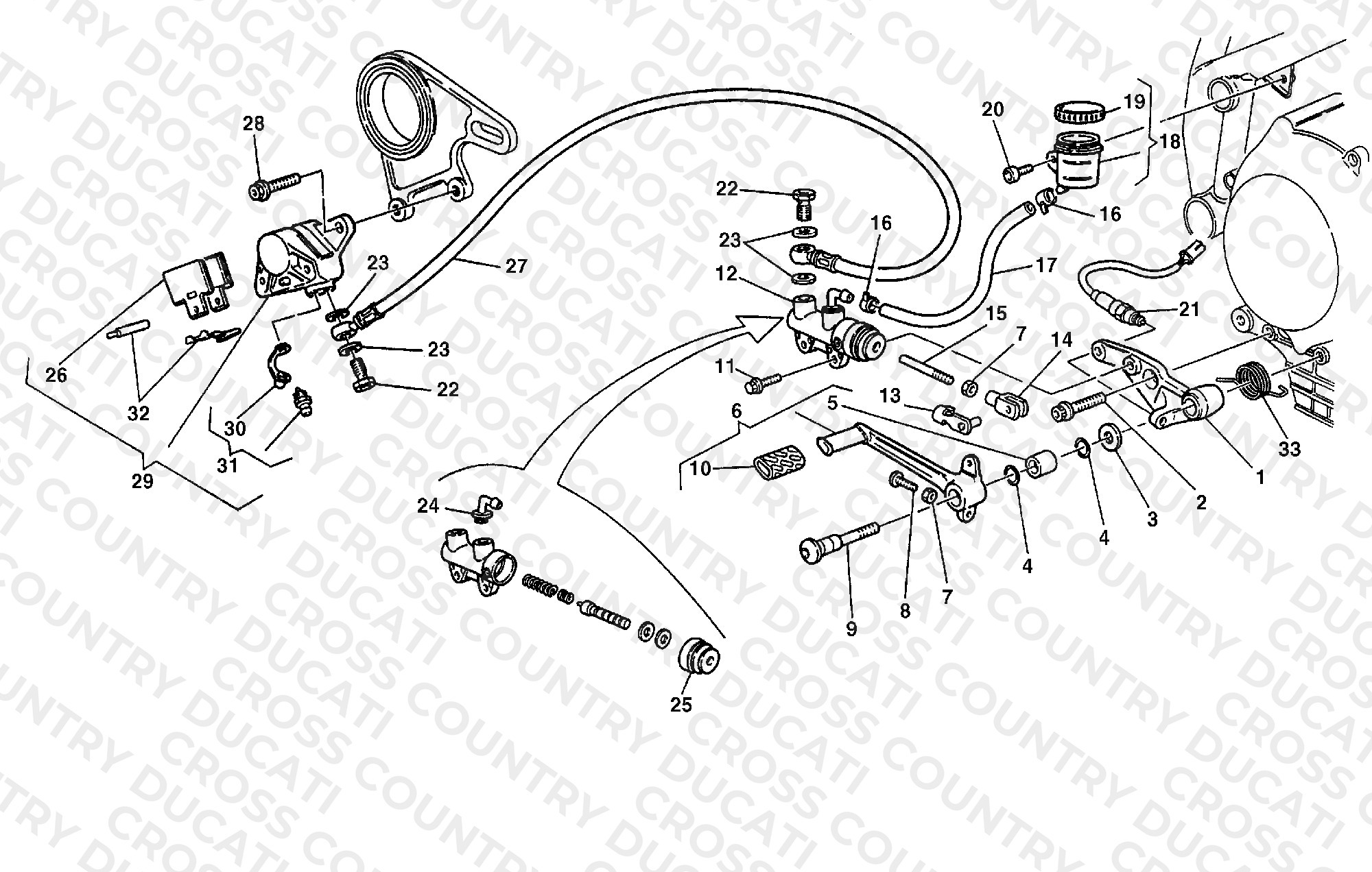 Rear Brake System