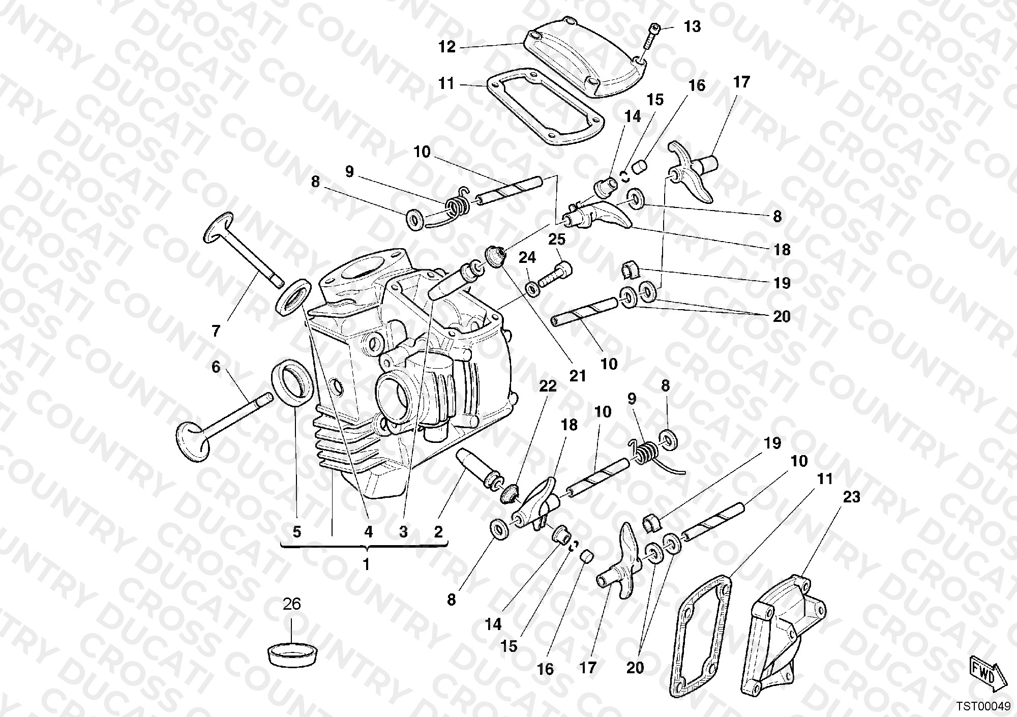 Horizontal Cylinder Head