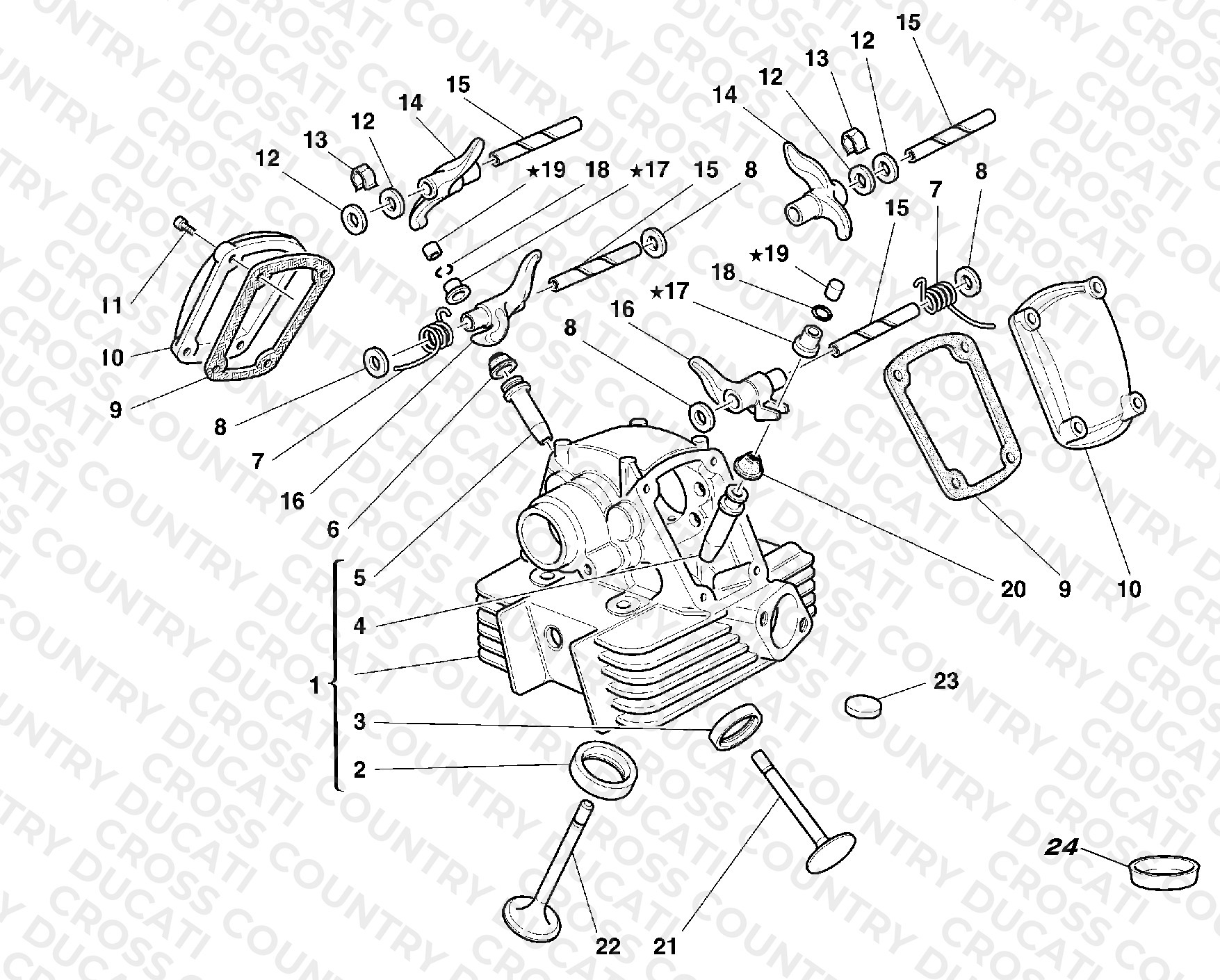 Vertical Cylinder Head