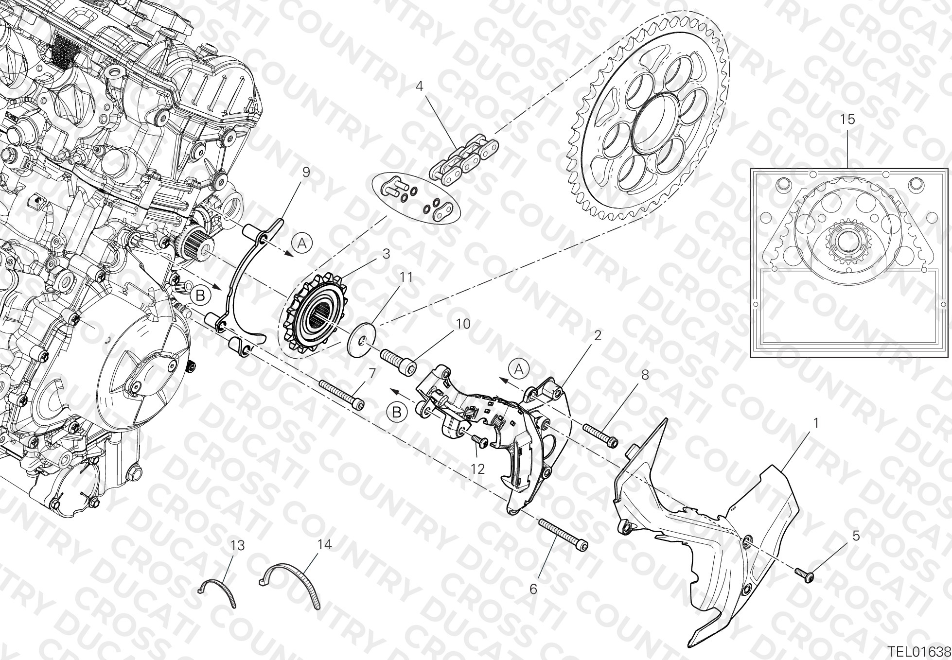 Front Sprocket - Chain