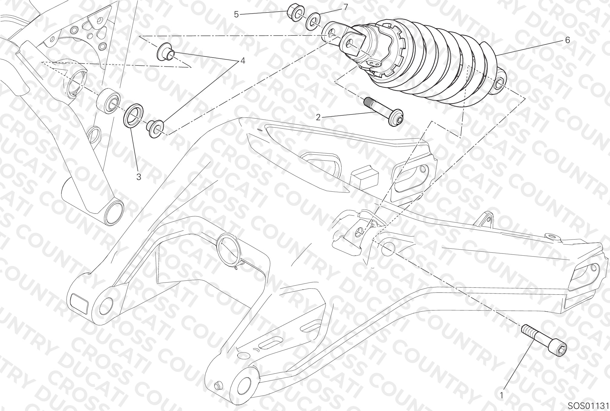 Rear Shock Absorber