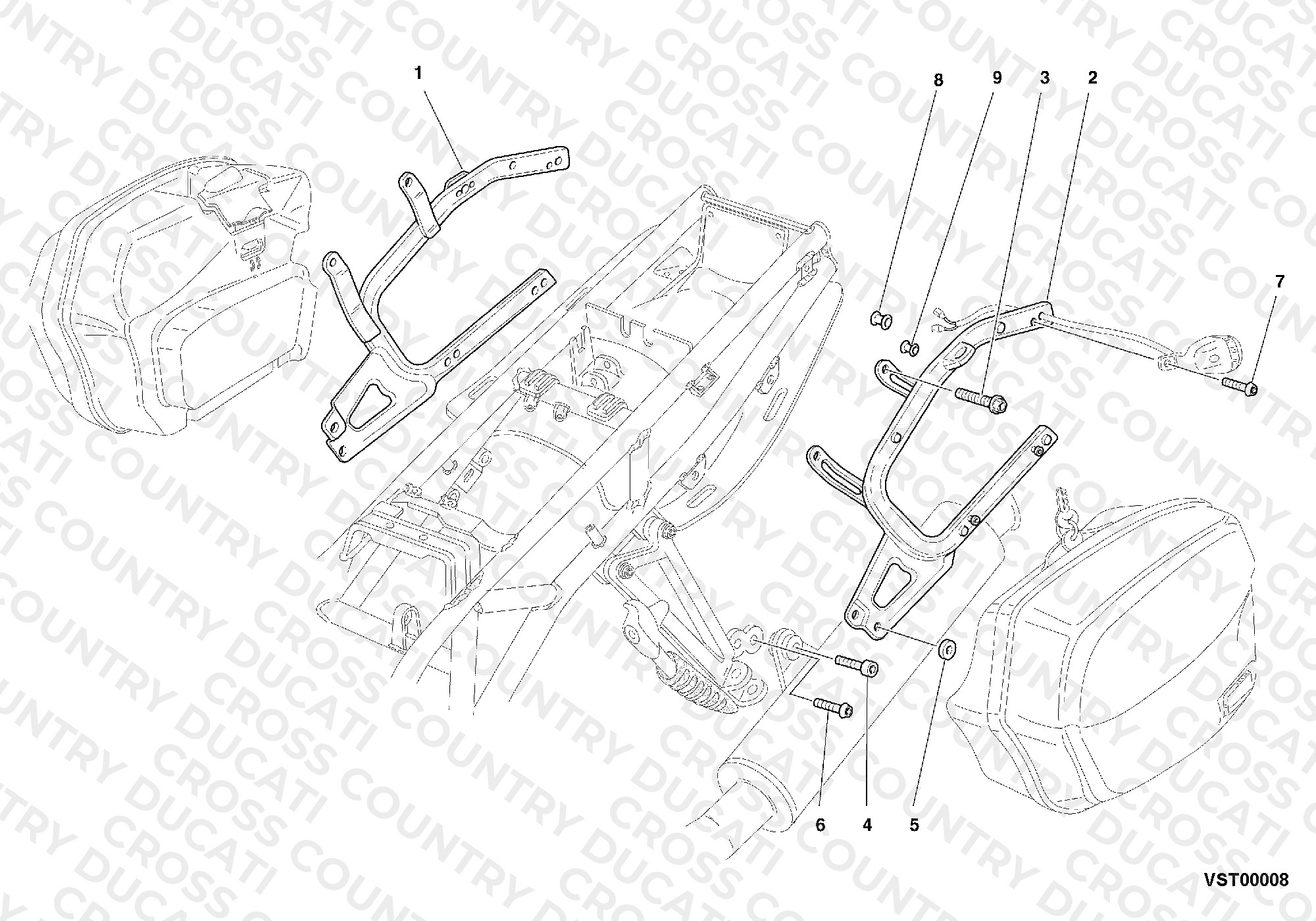 Panniers Fasteners