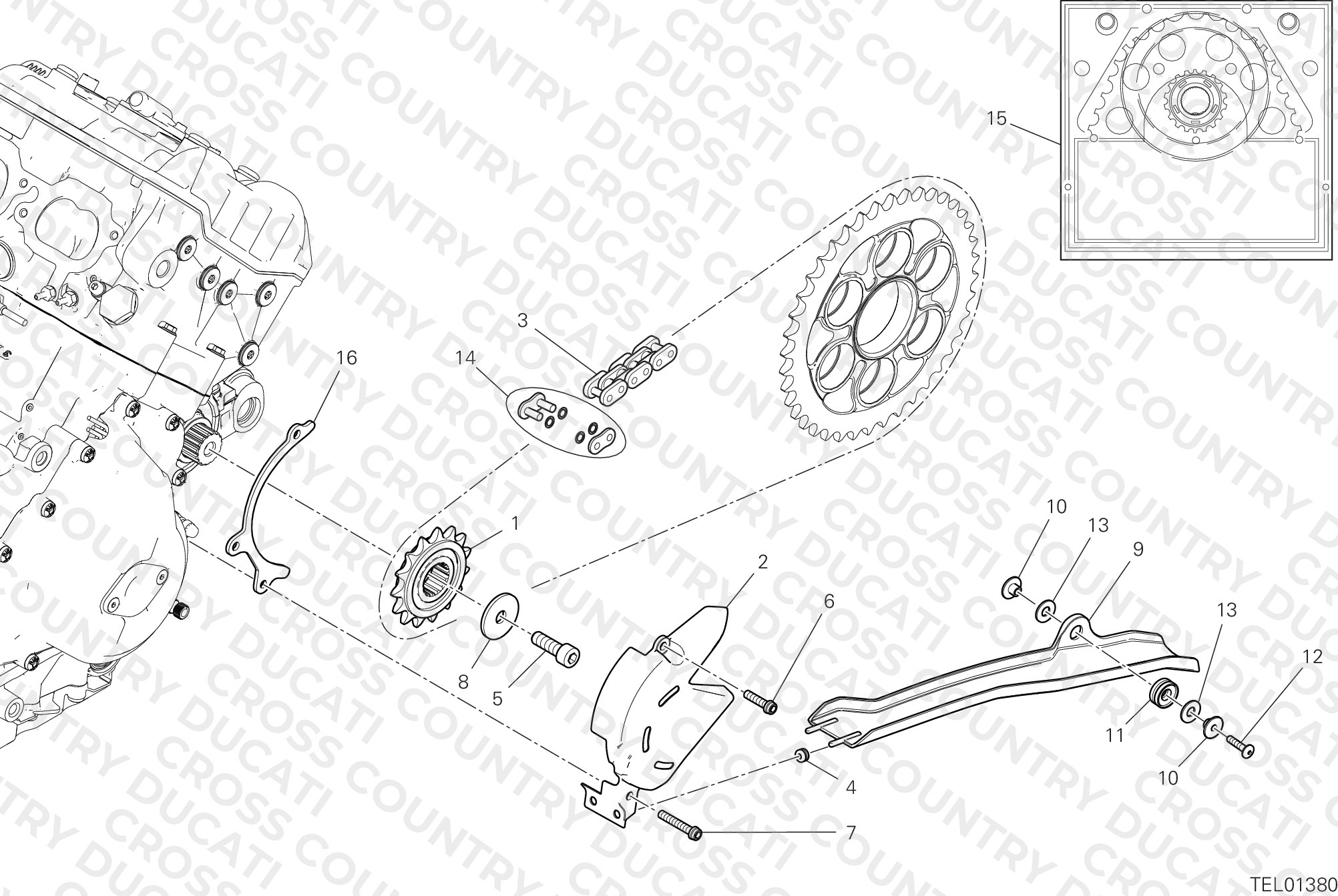 Front Sprocket - Chain
