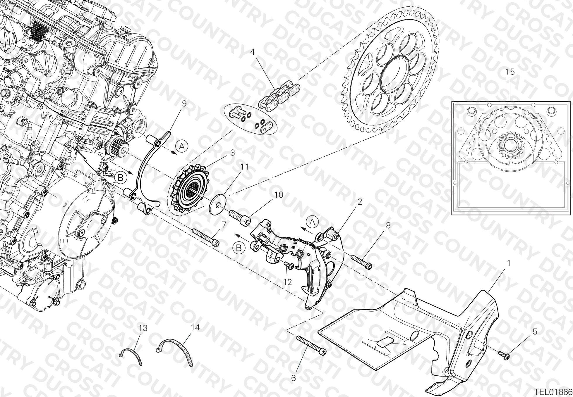 Front Sprocket - Chain
