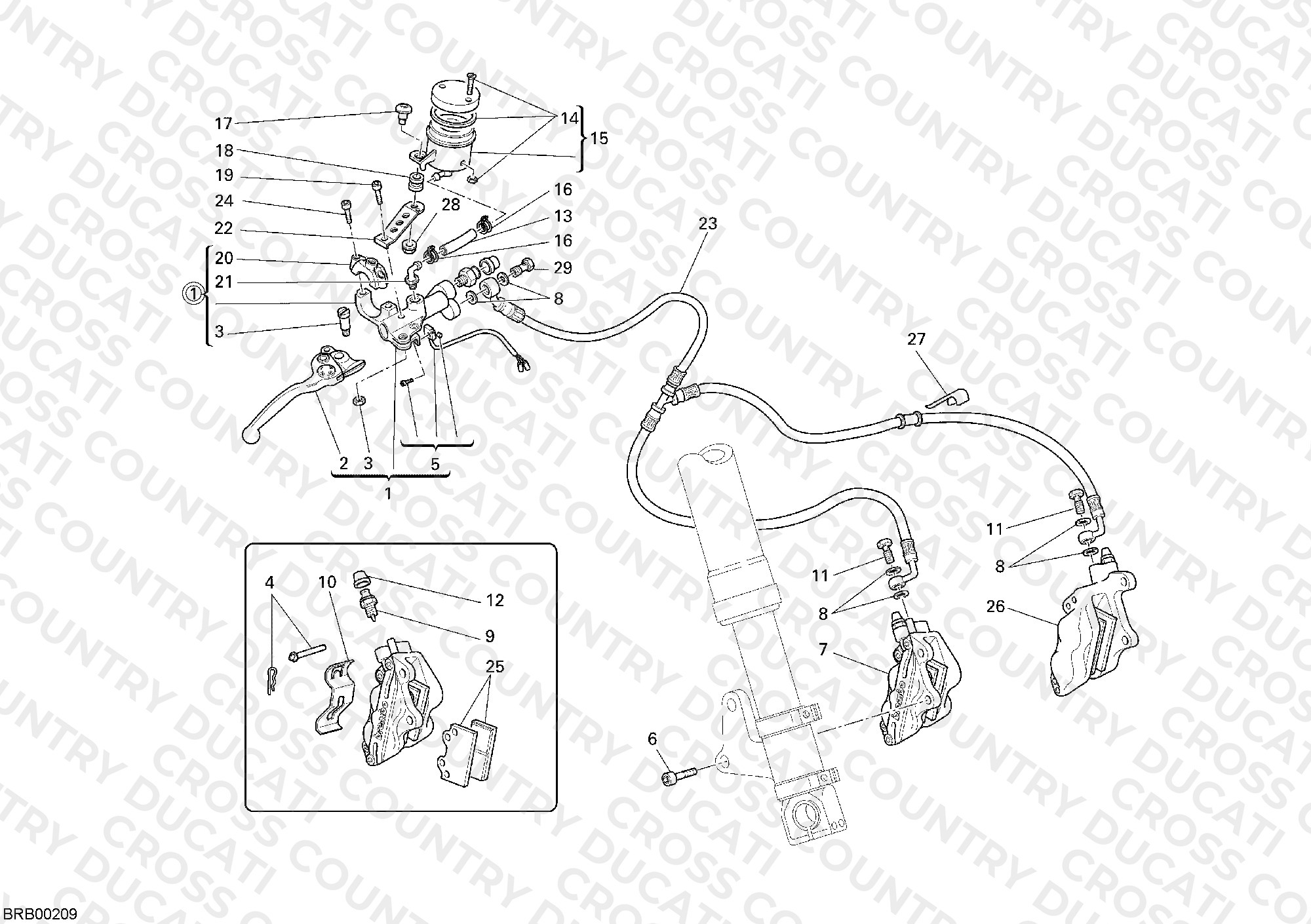 Front Brake System