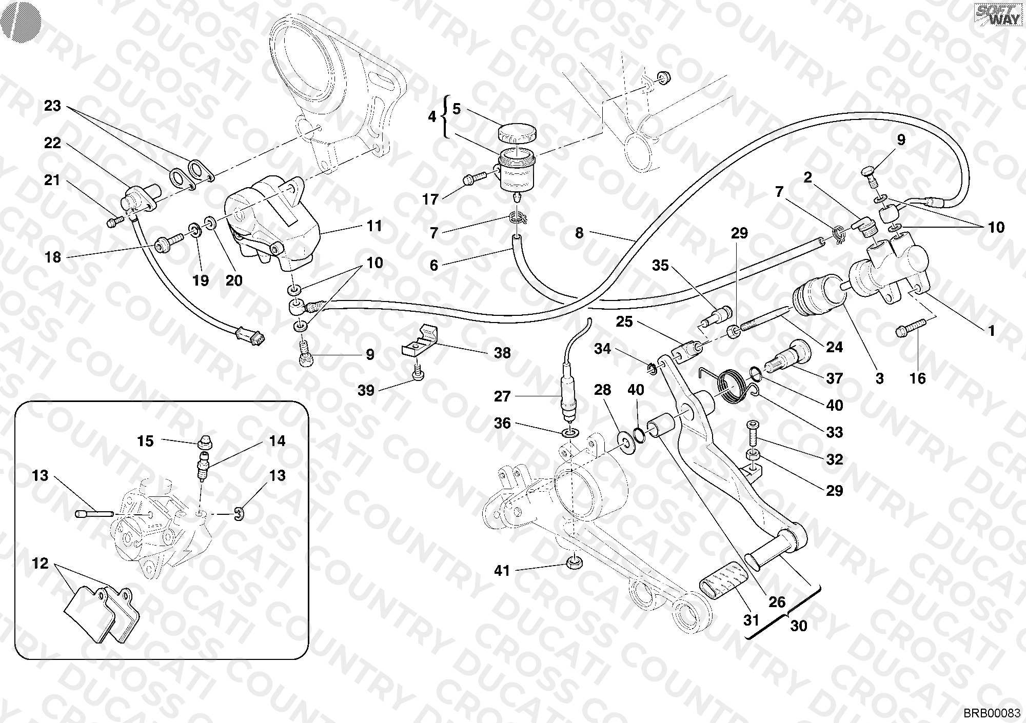 Rear Brake System