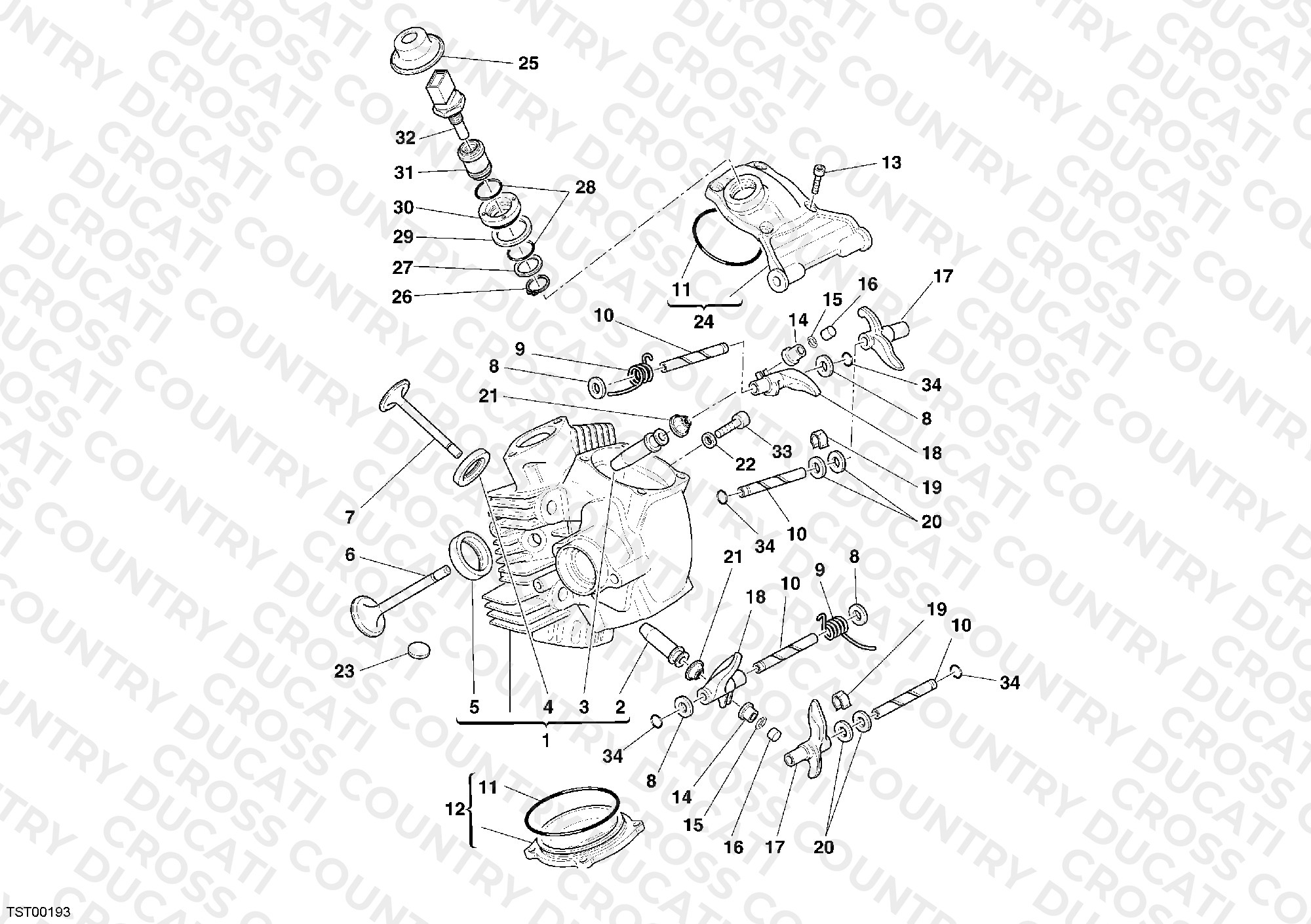 Horizontal Cylinder Head