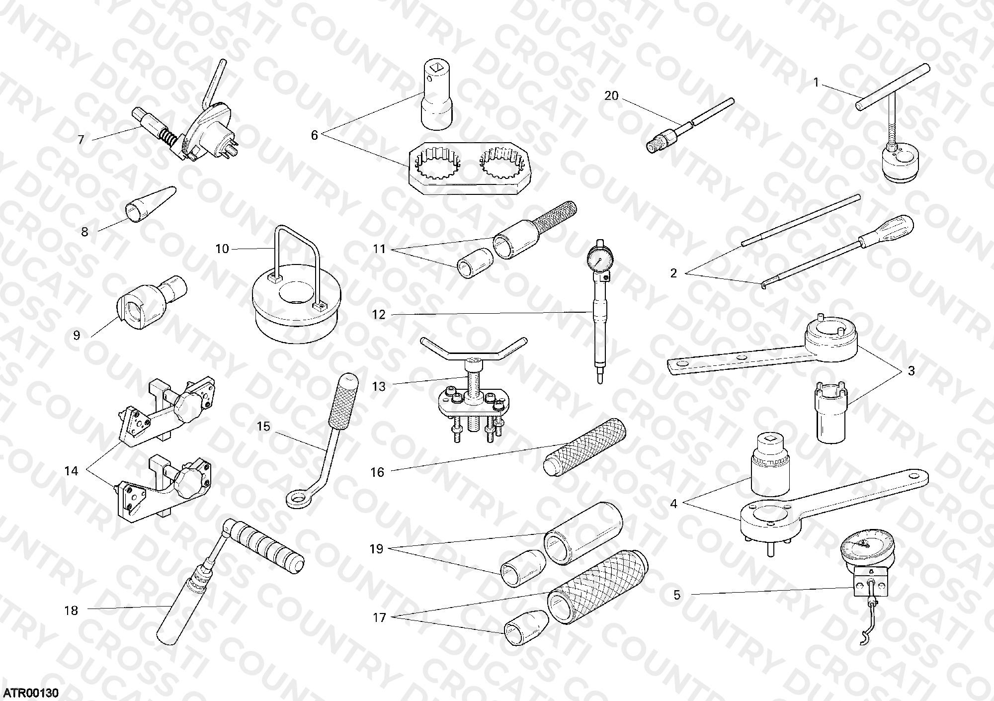 Workshop Service Tools, Engine Ii