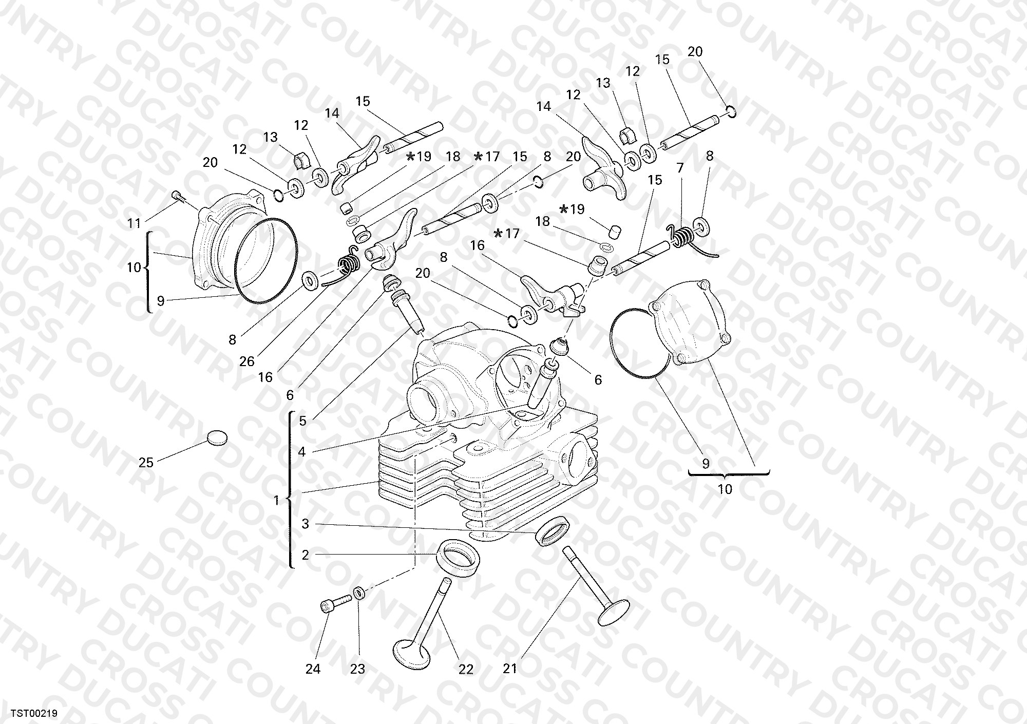 Vertical Cylinder Head